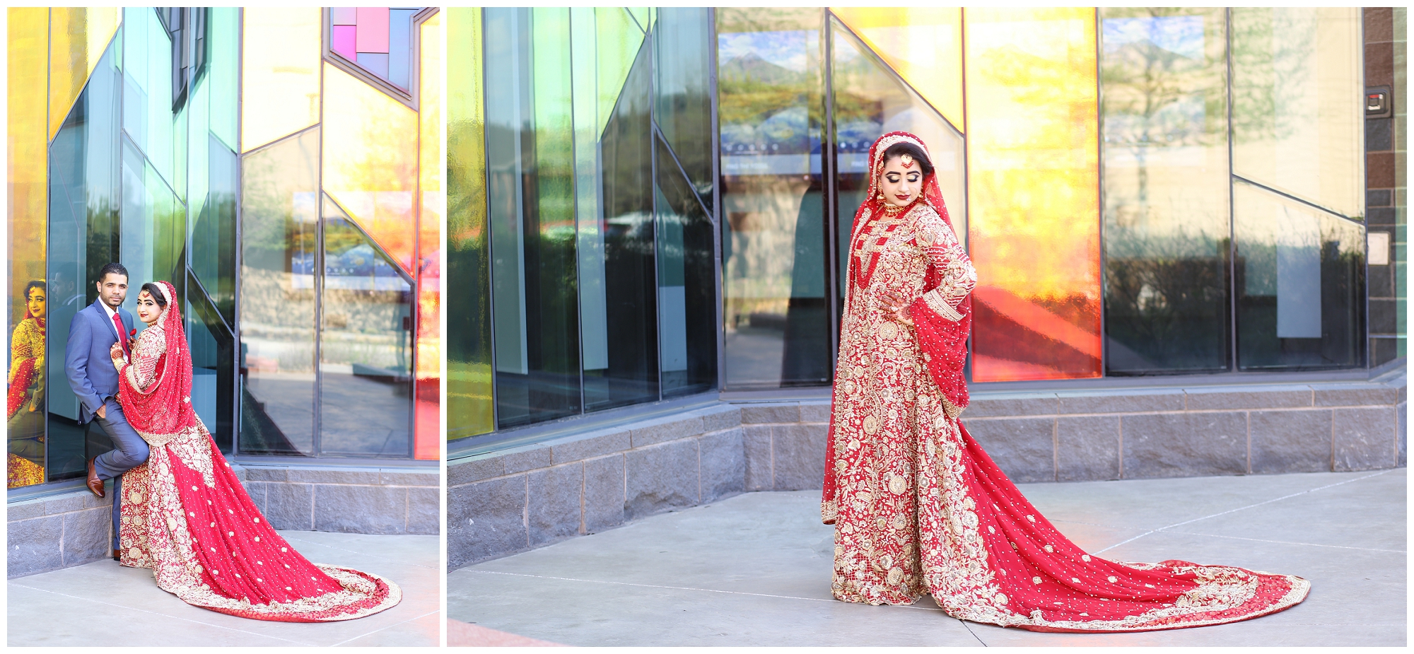 Museum at Prairiefire Wedding Photos - Mariam Saifan - Pakistani Indian Wedding - Kansas City Wedding Photographer Photography