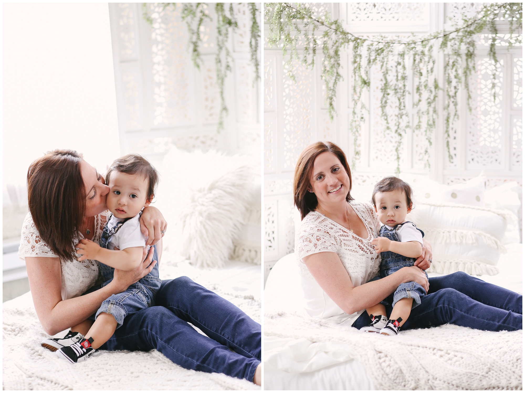 Mom and Son Mini Portrait Session in Kansas City Overland Park