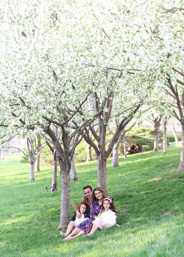 Kansas City Spring Family Engagement Senior Portrait Photography - Mariam Saifan - Nelson Atkins Mini Sessions - Spring Mini Sessions Kansas - Leawood Overland Park Photographer