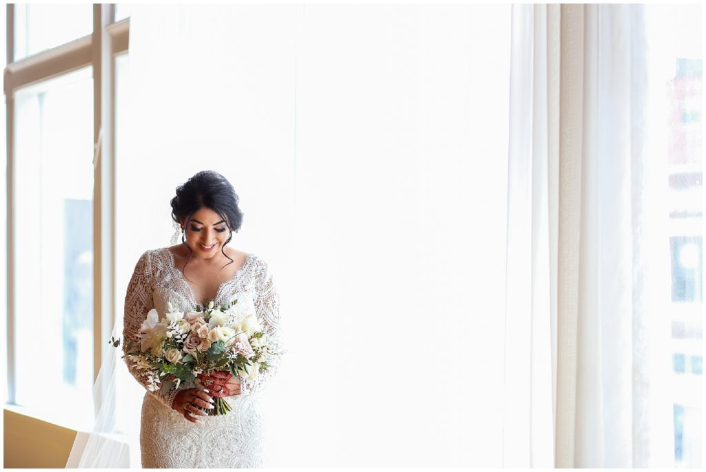 Berg Event Space Kansas City Wedding - Kansas City Overland Park Kansas Wedding Photographer Photography Mariam Saifan - Whatever Is Lovely Events - D & R Floral Design - Altar Bridal Overland Park Kansas - Family Portrait Photographer