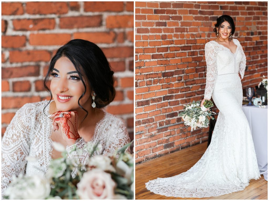 Berg Event Space Kansas City Wedding - Kansas City Overland Park Kansas Wedding Photographer Photography Mariam Saifan - Whatever Is Lovely Events - D & R Floral Design - Altar Bridal Overland Park Kansas - Family Portrait Photographer