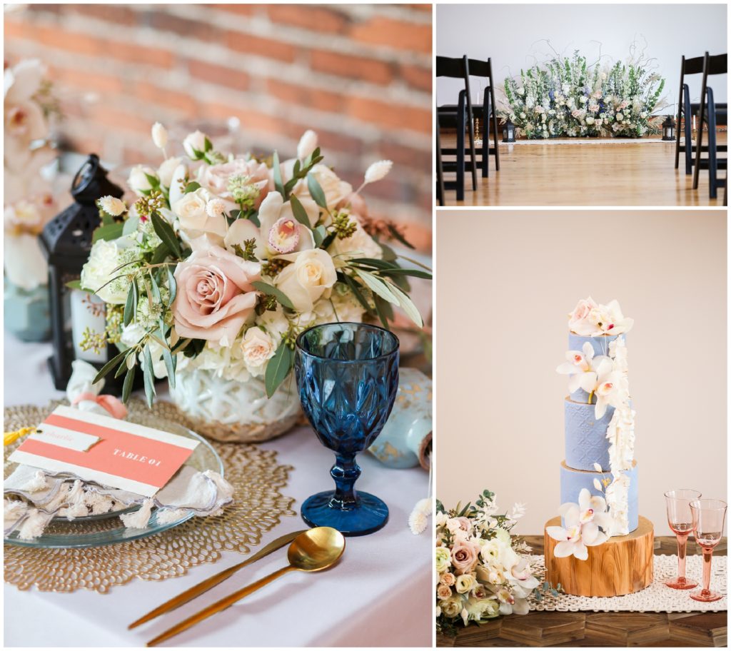 Berg Event Space Kansas City Wedding - Kansas City Overland Park Kansas Wedding Photographer Photography Mariam Saifan - Whatever Is Lovely Events - D & R Floral Design - Altar Bridal Overland Park Kansas - Family Portrait Photographer