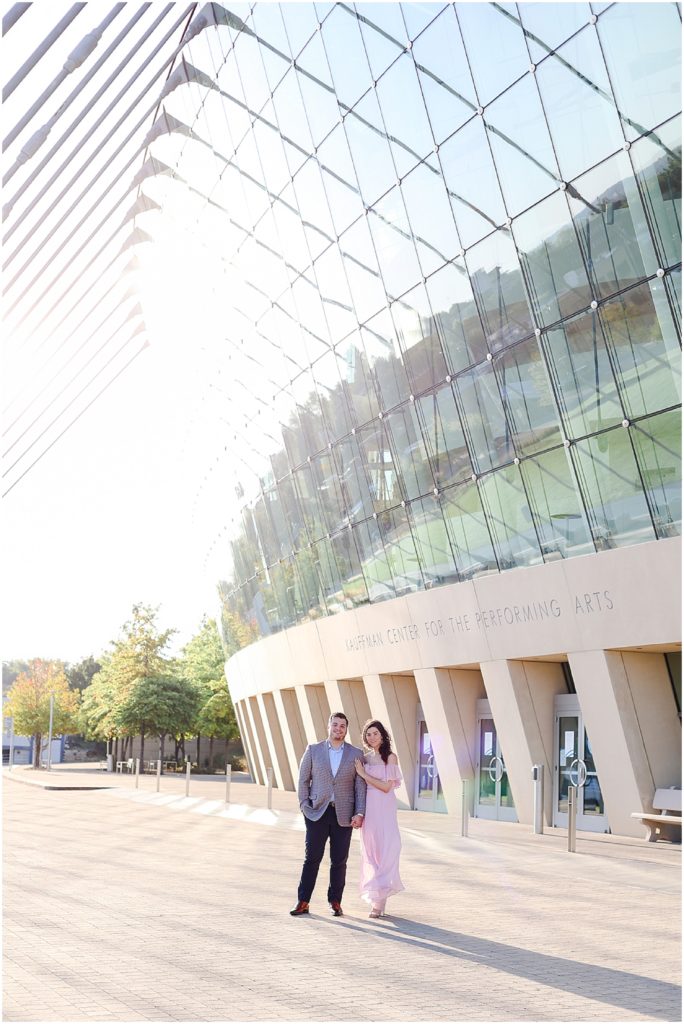 Kauffman Center of Performing Arts & Loews Hotel Kansas City Wedding Locations & Wedding Venues | Best Places in Kansas City to Take Wedding Photos | Where to take photos in Kansas City | Instagram Worthy Locations in Kansas | KC Wedding Photographer 