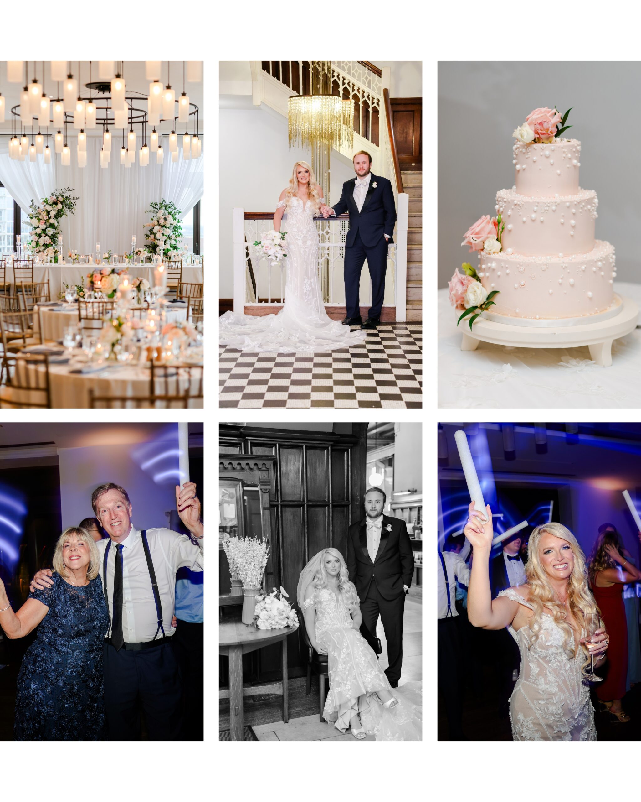 Timeless wedding photography at Hotel Kansas City captured by a Kansas City wedding photographer - Wedding Reception 