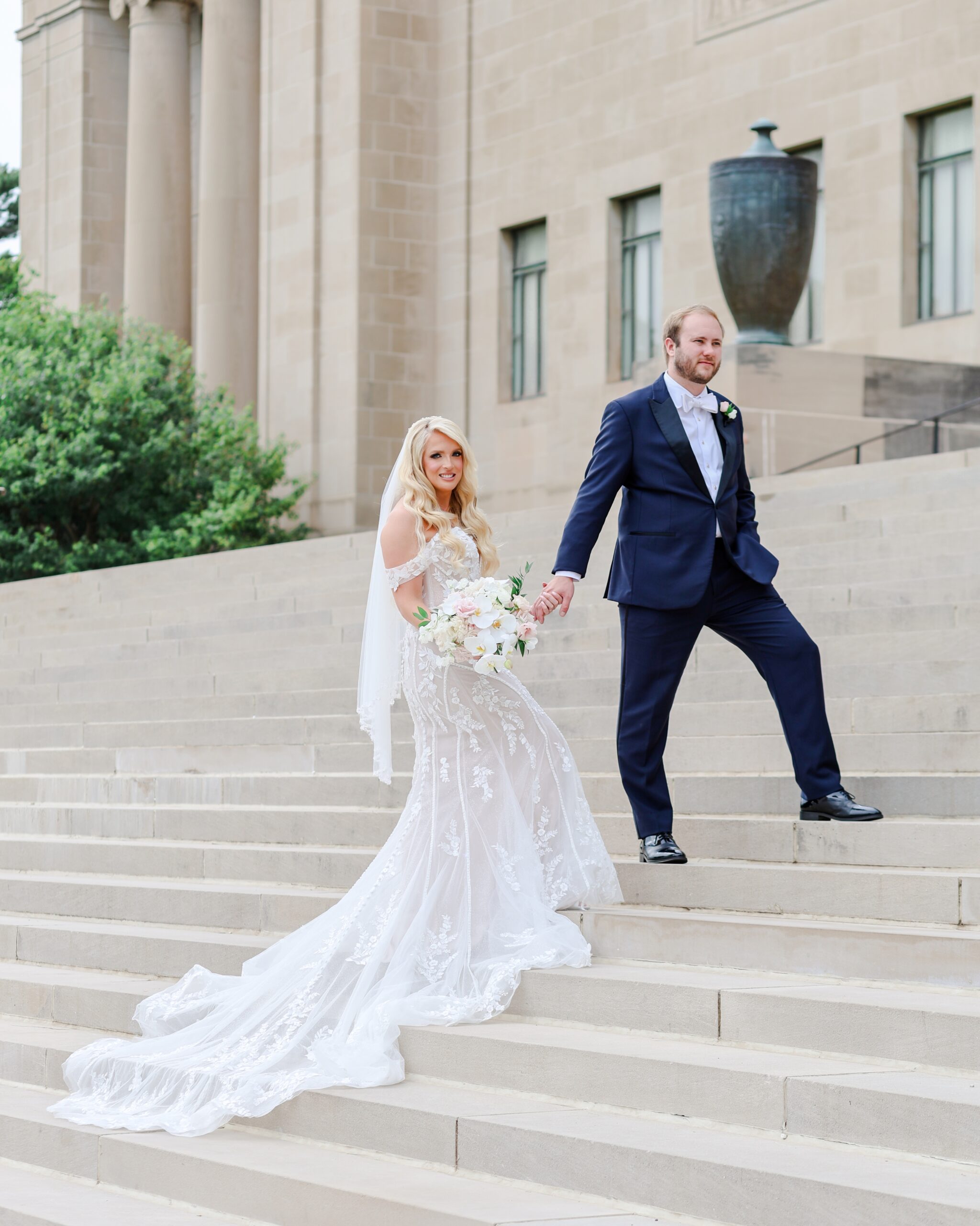 Hotel Kansas City wedding photography by a Kansas City–based photographer serving destination weddings - Luxury Modern Black & White Wedding Hotel Kansas City - Kansas City STL Wedding Photographer - Modern Timeless Romance - Nelson Atkins Museum Wedding Photographer