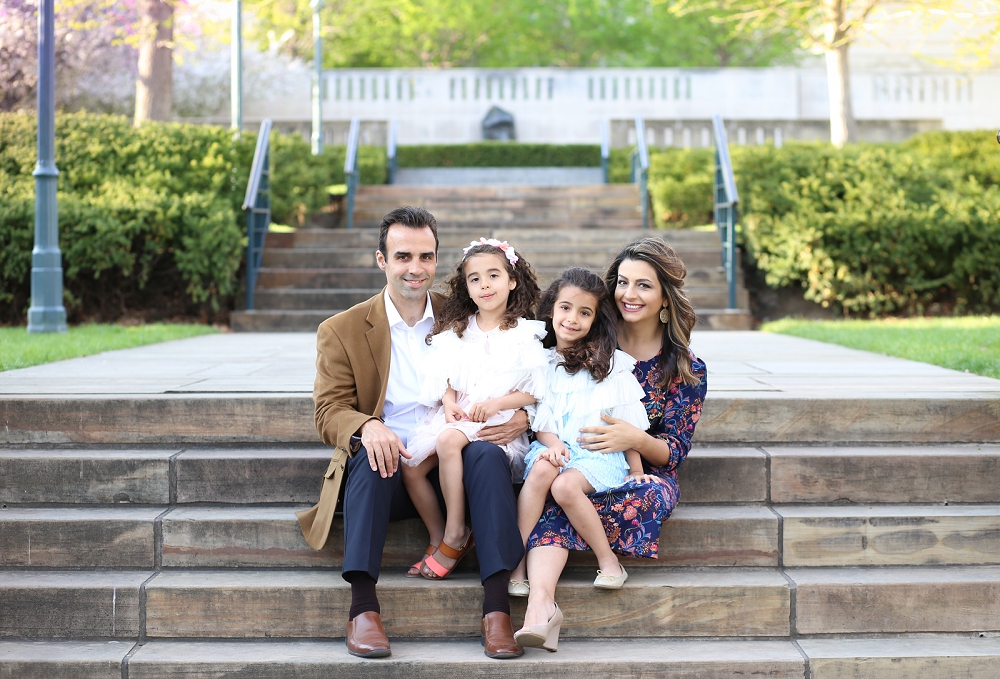 Kansas City Spring Family Engagement Senior Portrait Photography - Mariam Saifan - Nelson Atkins Mini Sessions - Spring Mini Sessions Kansas - Leawood Overland Park Photographer