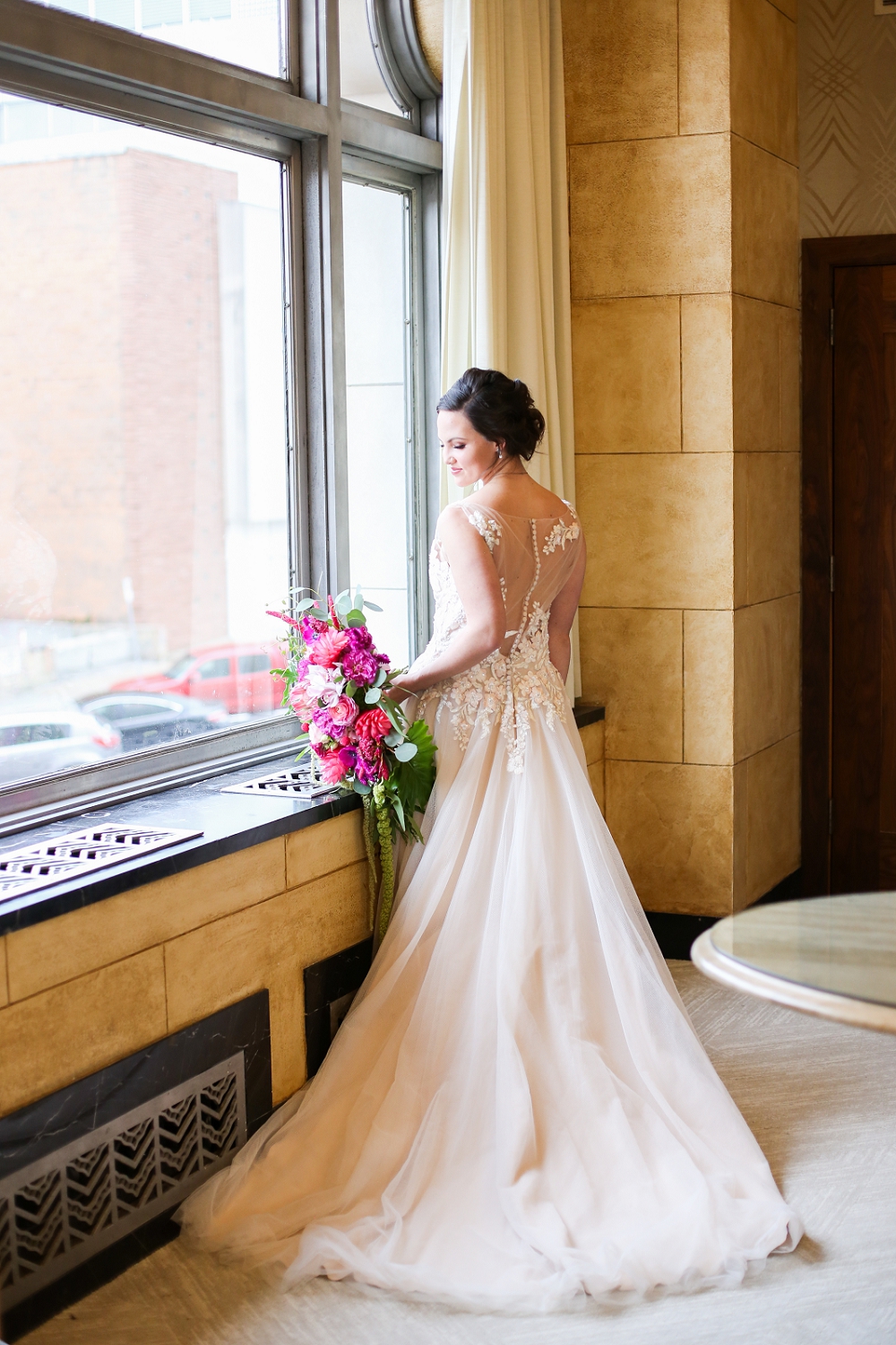 KC Bridal Shops - Wedding Gowns - Kansas City Wedding Photographer - Grand Hall Wedding - The Grand Hall at Power and Light District - Mariam Saifan Photography