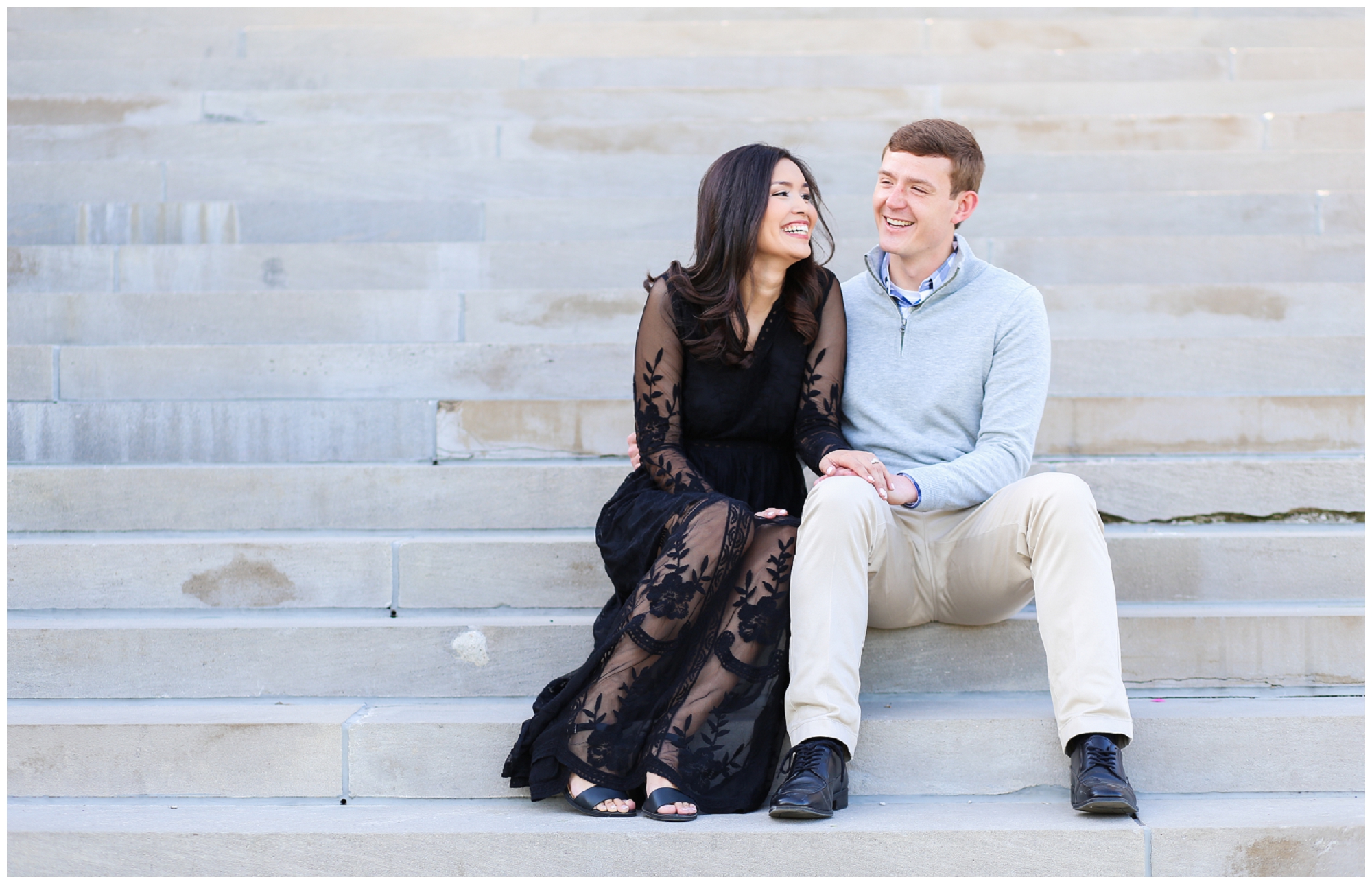 Mariam Saifan Photography - Kansas City Engagement Photographer - KC Best Wedding Photographer - Nelson Atkins Museum - Engagement Session Outfit Inspiration