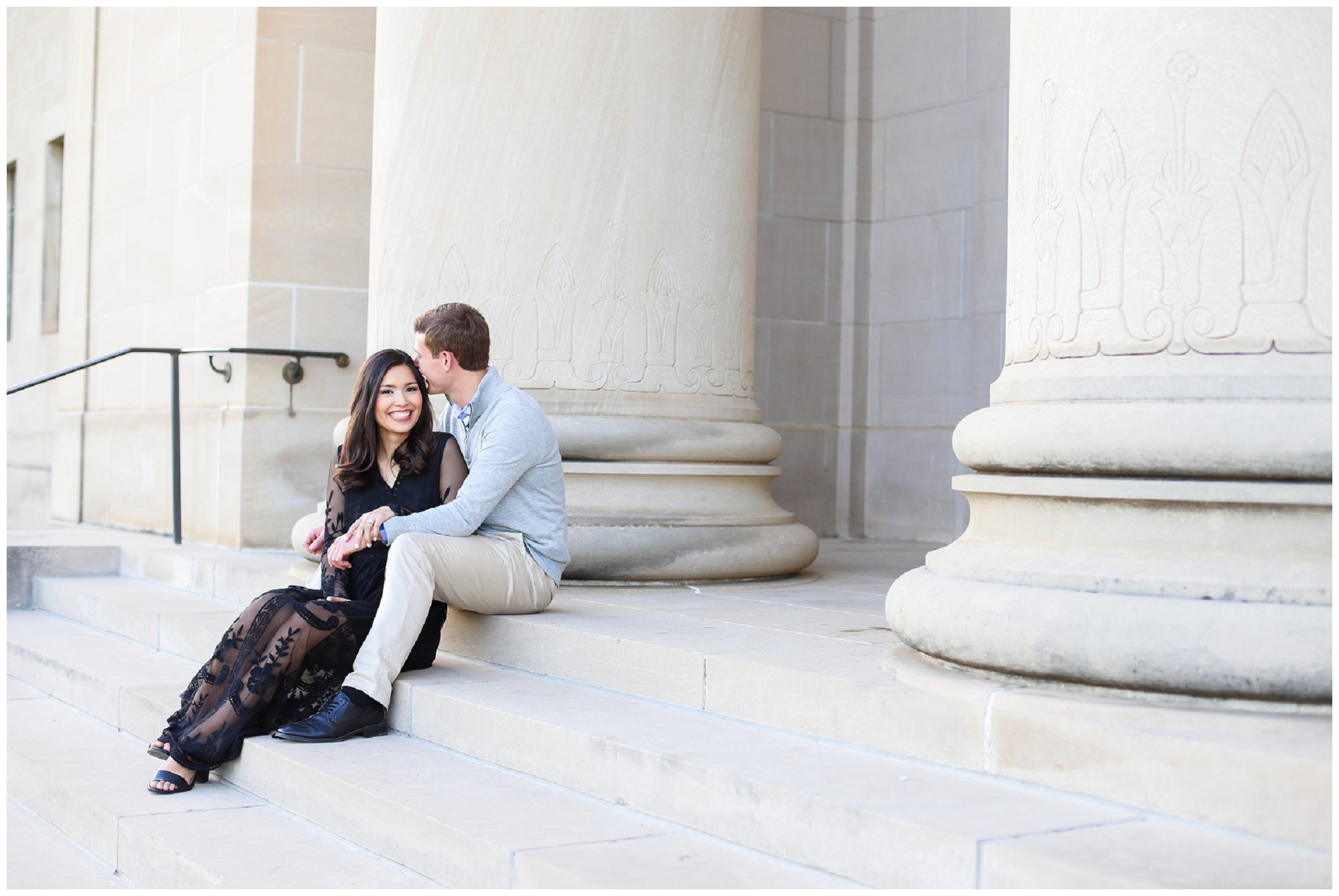 Mariam Saifan Photography - Kansas City Engagement Photographer - KC Best Wedding Photographer - Nelson Atkins Museum - Engagement Session Outfit Inspiration 