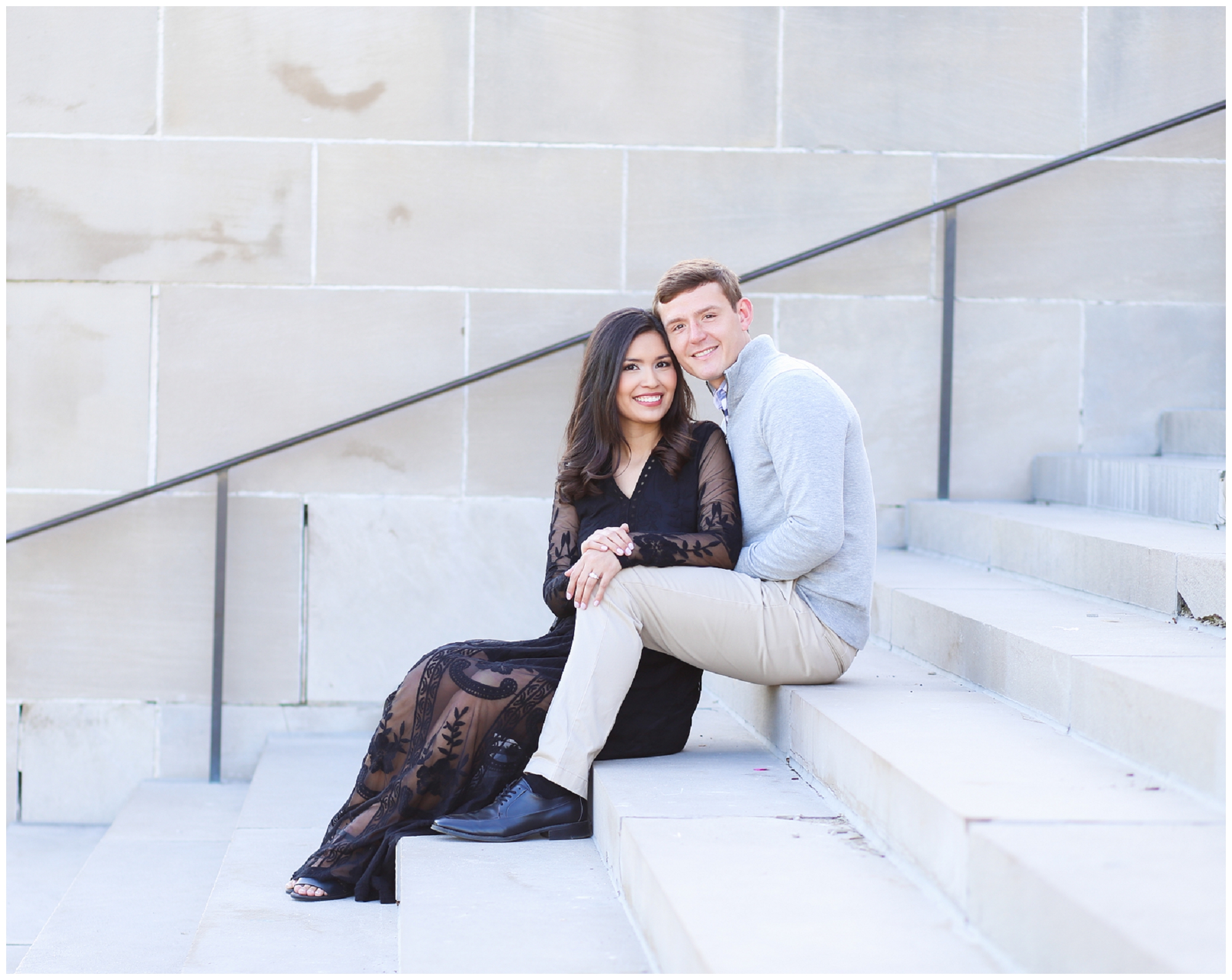 Mariam Saifan Photography - Kansas City Engagement Photographer - KC Best Wedding Photographer - Nelson Atkins Museum - Engagement Session Outfit Inspiration 