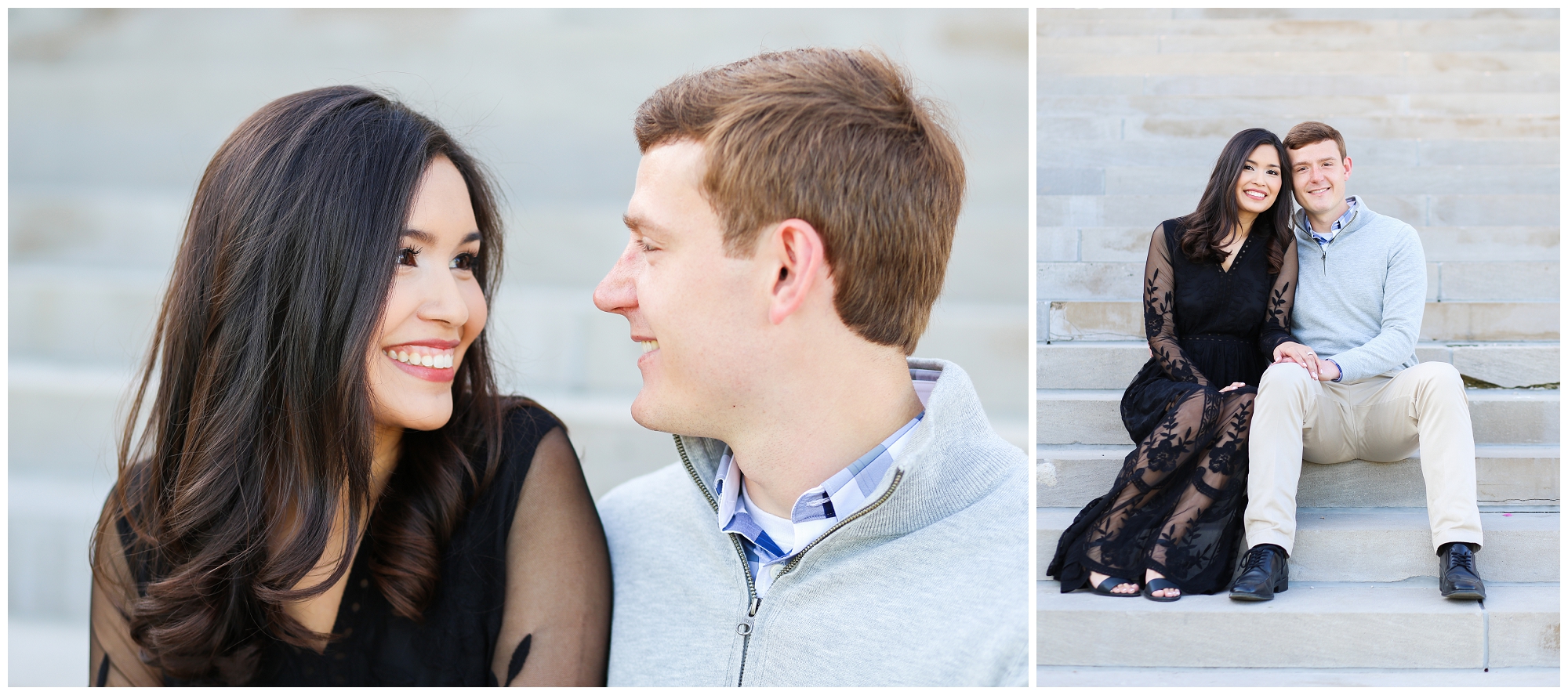 Mariam Saifan Photography - Kansas City Engagement Photographer - KC Best Wedding Photographer - Nelson Atkins Museum - Engagement Session Outfit Inspiration 