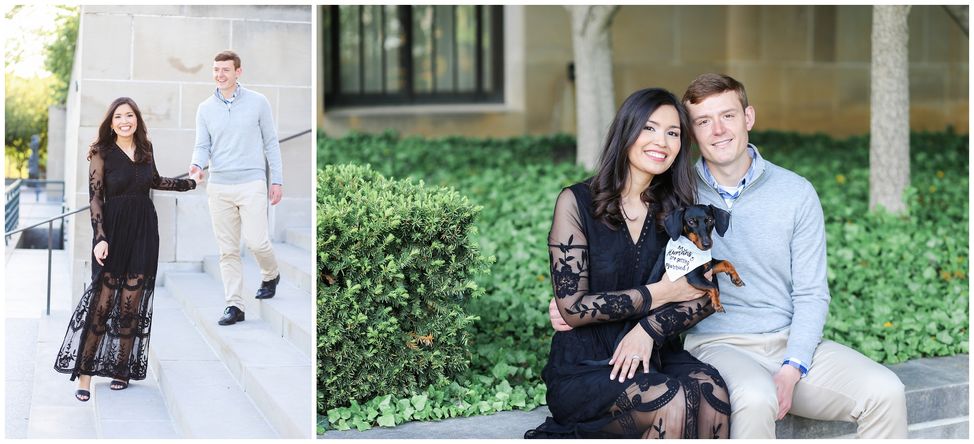 Mariam Saifan Photography - Kansas City Engagement Photographer - KC Best Wedding Photographer - Nelson Atkins Museum - Engagement Session Outfit Inspiration 