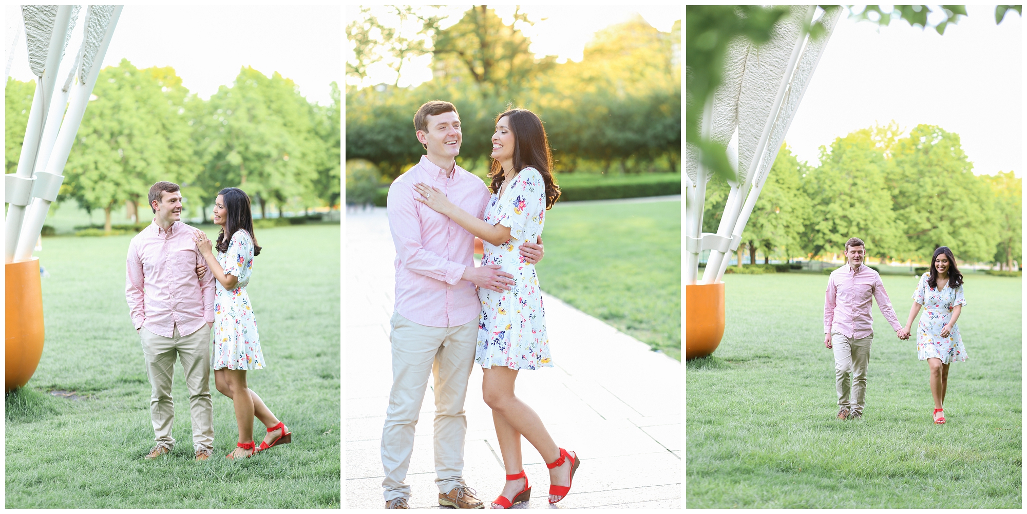 Mariam Saifan Photography - Kansas City Engagement Photographer - KC Best Wedding Photographer - Nelson Atkins Museum - Engagement Session Outfit Inspiration 