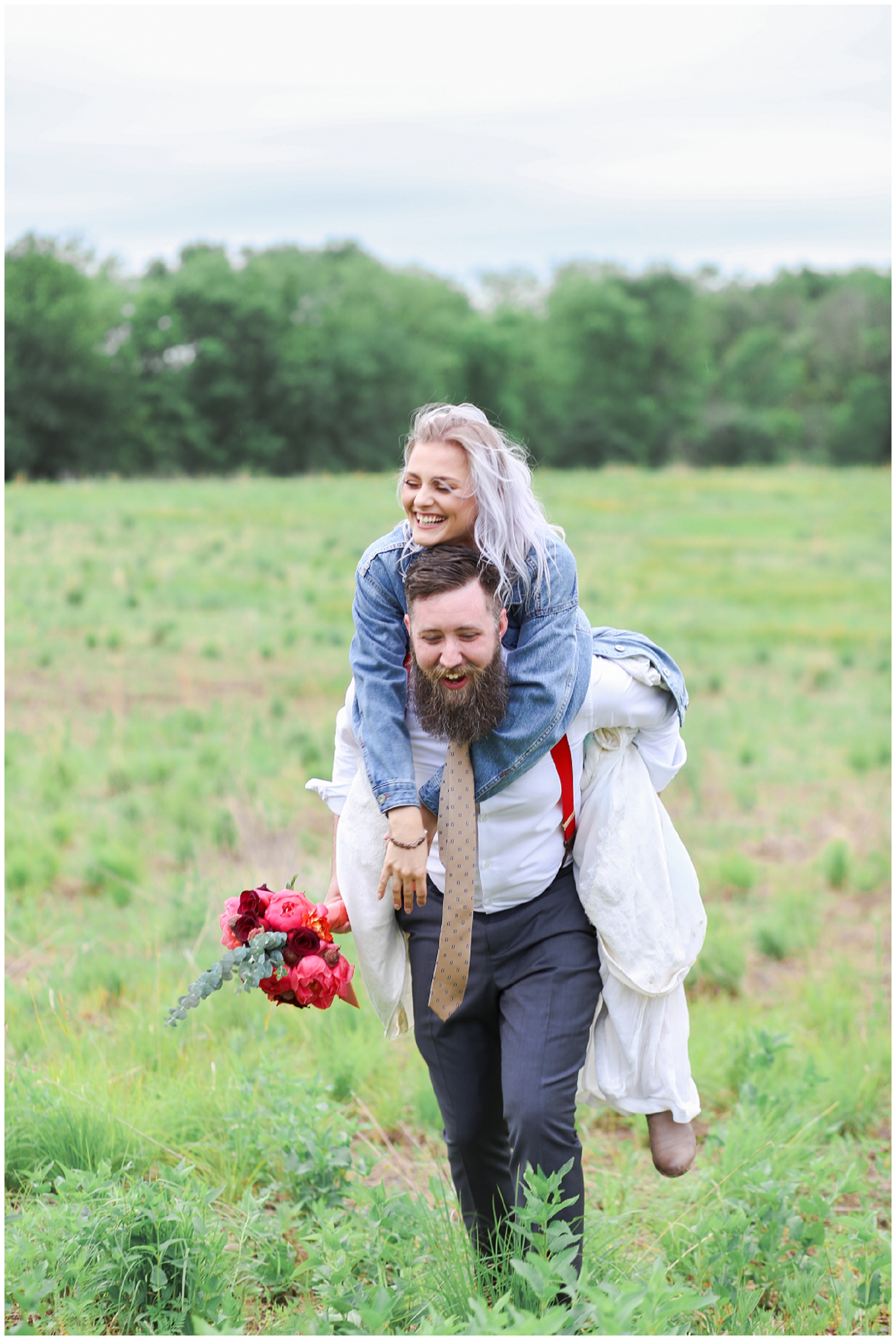 Legacy at Green Hills - Boho Wedding - Kansas City Wedding Photographer - Paper Heart Events - Adorable Wedding Couple - Mariam Saifan Photography - Outdoor Wedding - Farm Wedding
