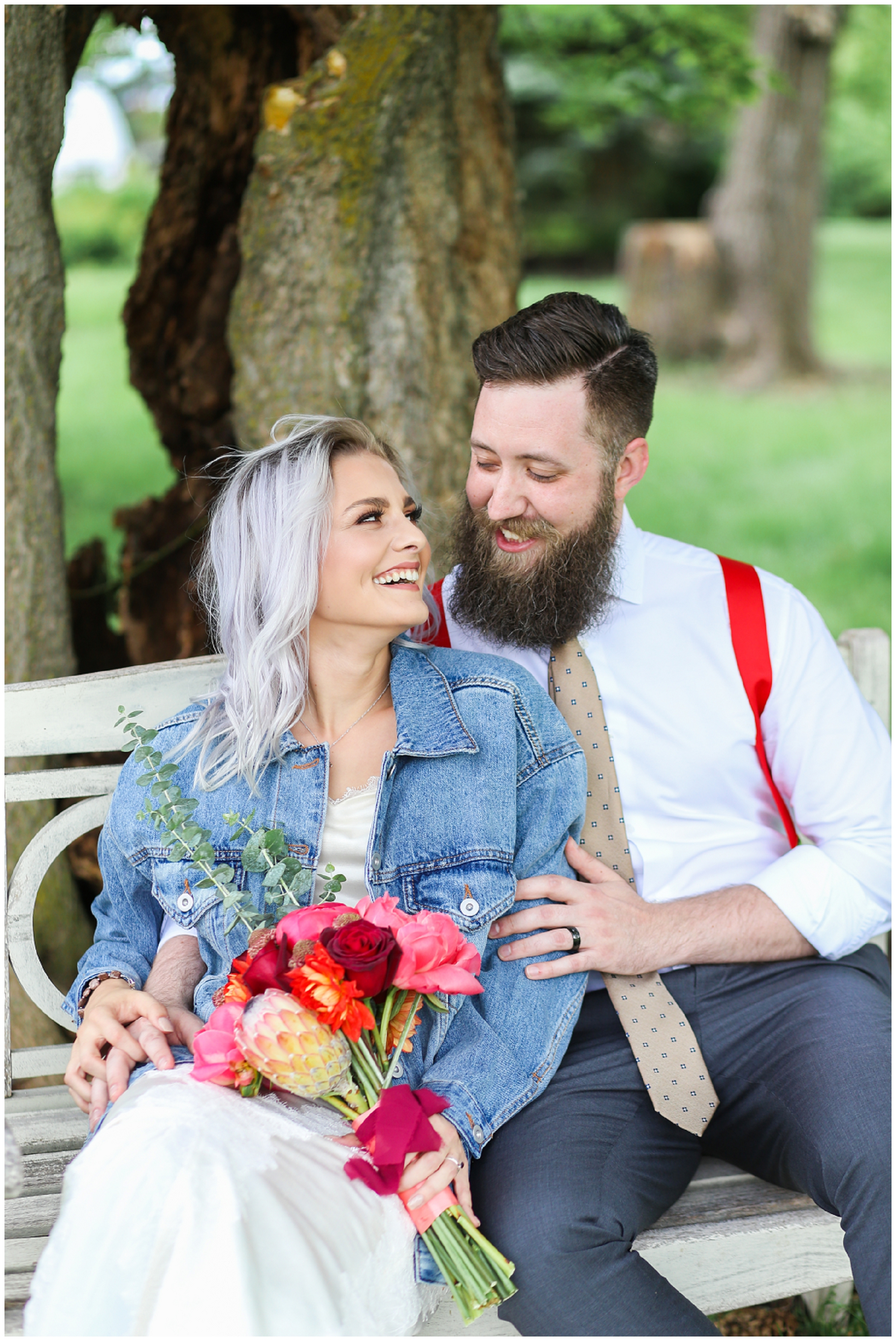 Legacy at Green Hills - Boho Wedding - Kansas City Wedding Photographer - Paper Heart Events - Adorable Wedding Couple - Mariam Saifan Photography - Outdoor Wedding - Farm Wedding