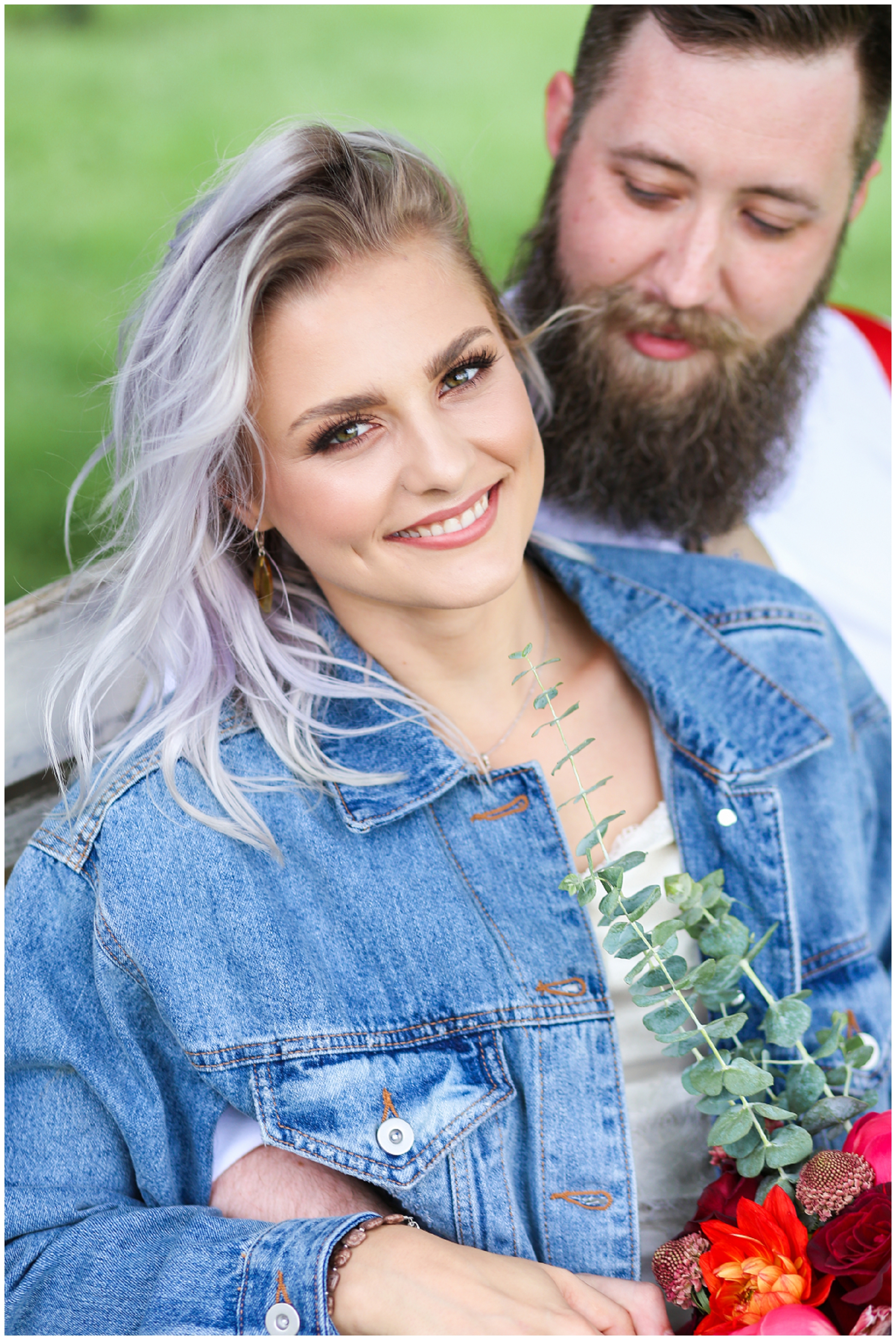 Legacy at Green Hills - Boho Wedding - Kansas City Wedding Photographer - Paper Heart Events - Adorable Wedding Couple - Mariam Saifan Photography - Outdoor Wedding - Farm Wedding