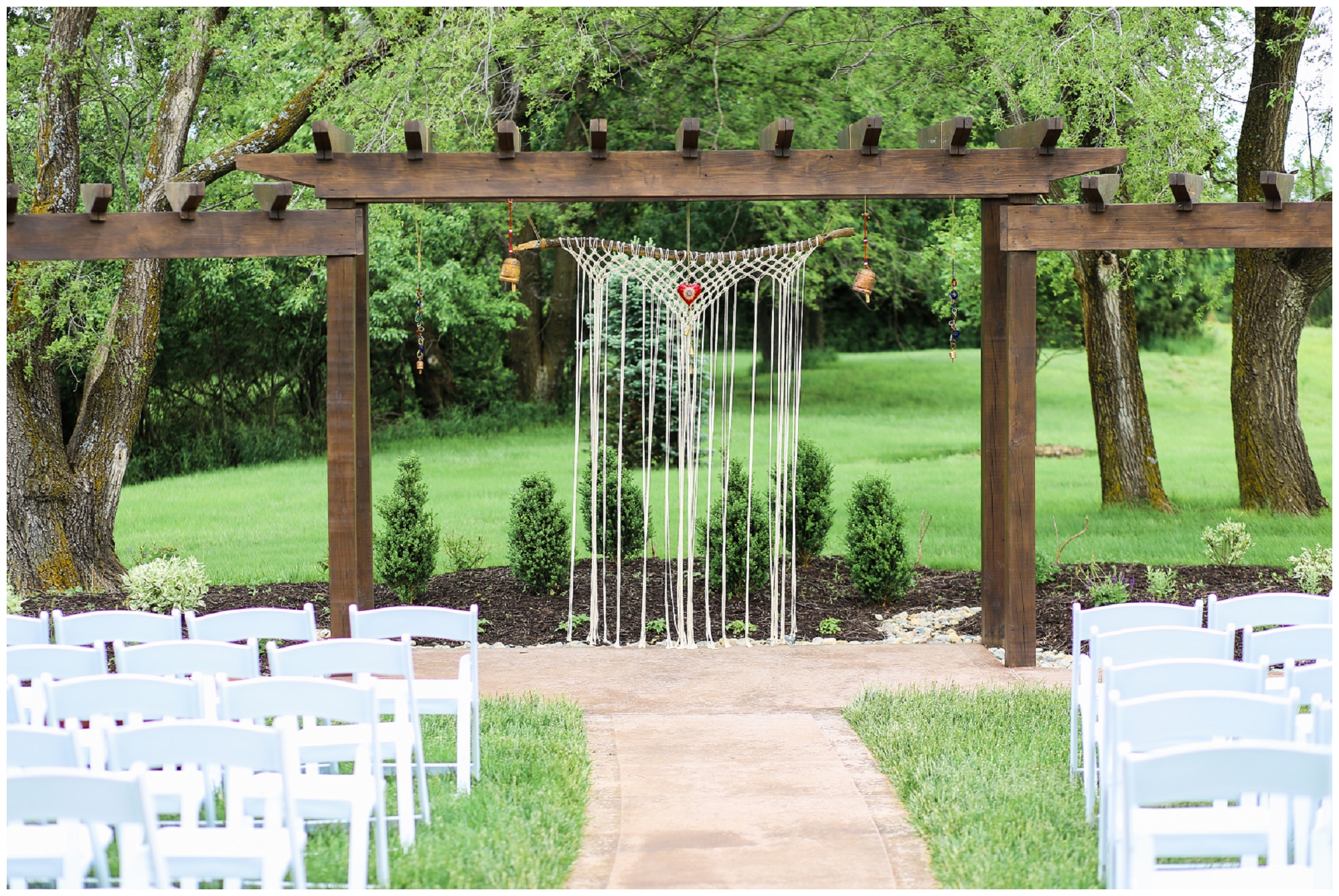Legacy at Green Hills - Boho Wedding - Kansas City Wedding Photographer - Paper Heart Events - Adorable Wedding Couple - Mariam Saifan Photography - Outdoor Wedding - Farm Wedding