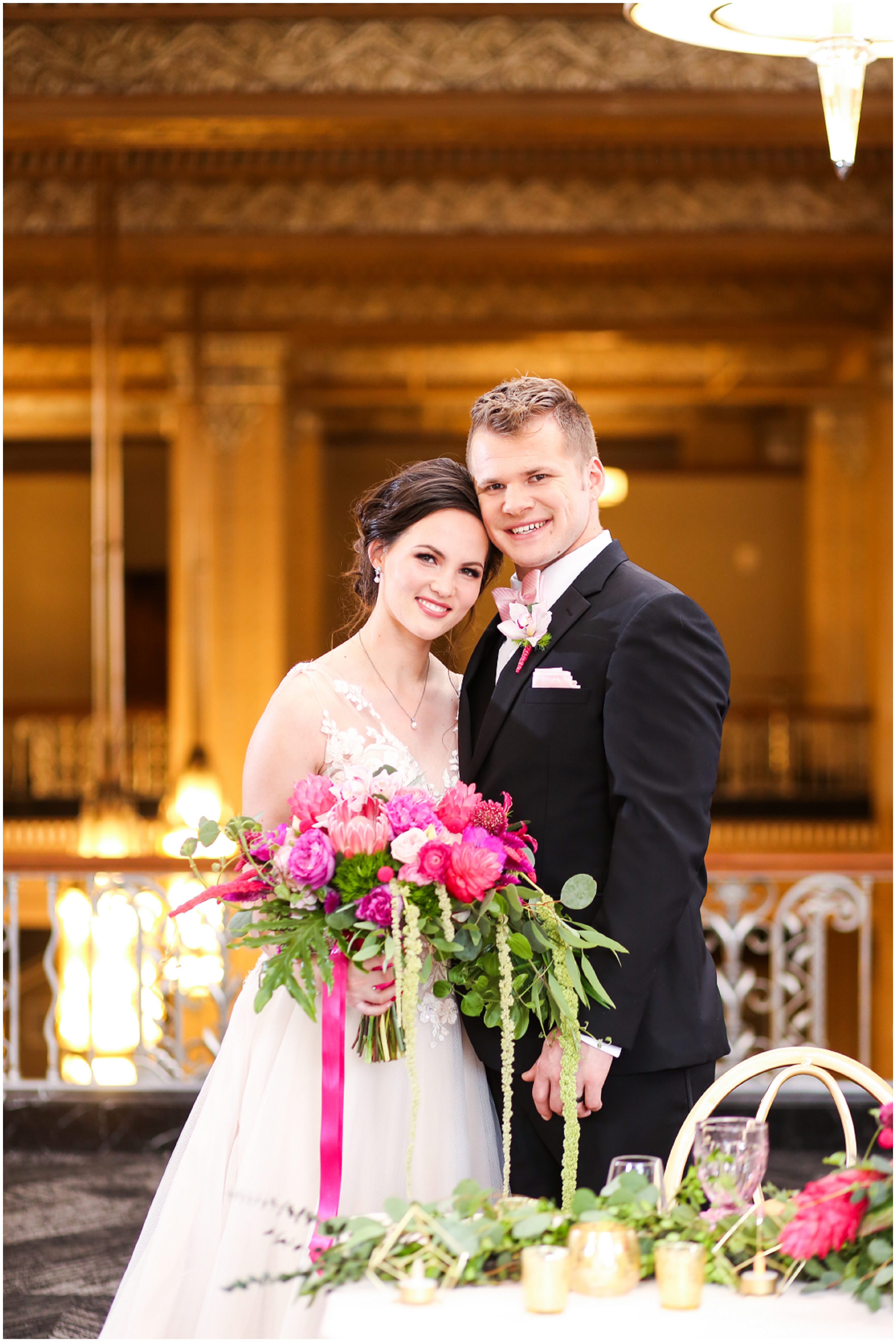 indoor reeption Grand Hall Wedding in Kansas City - Wedding Photography - Kansas City Best Wedding Photographer - Overland Park Wedding Photographer - The Grand Hall KC