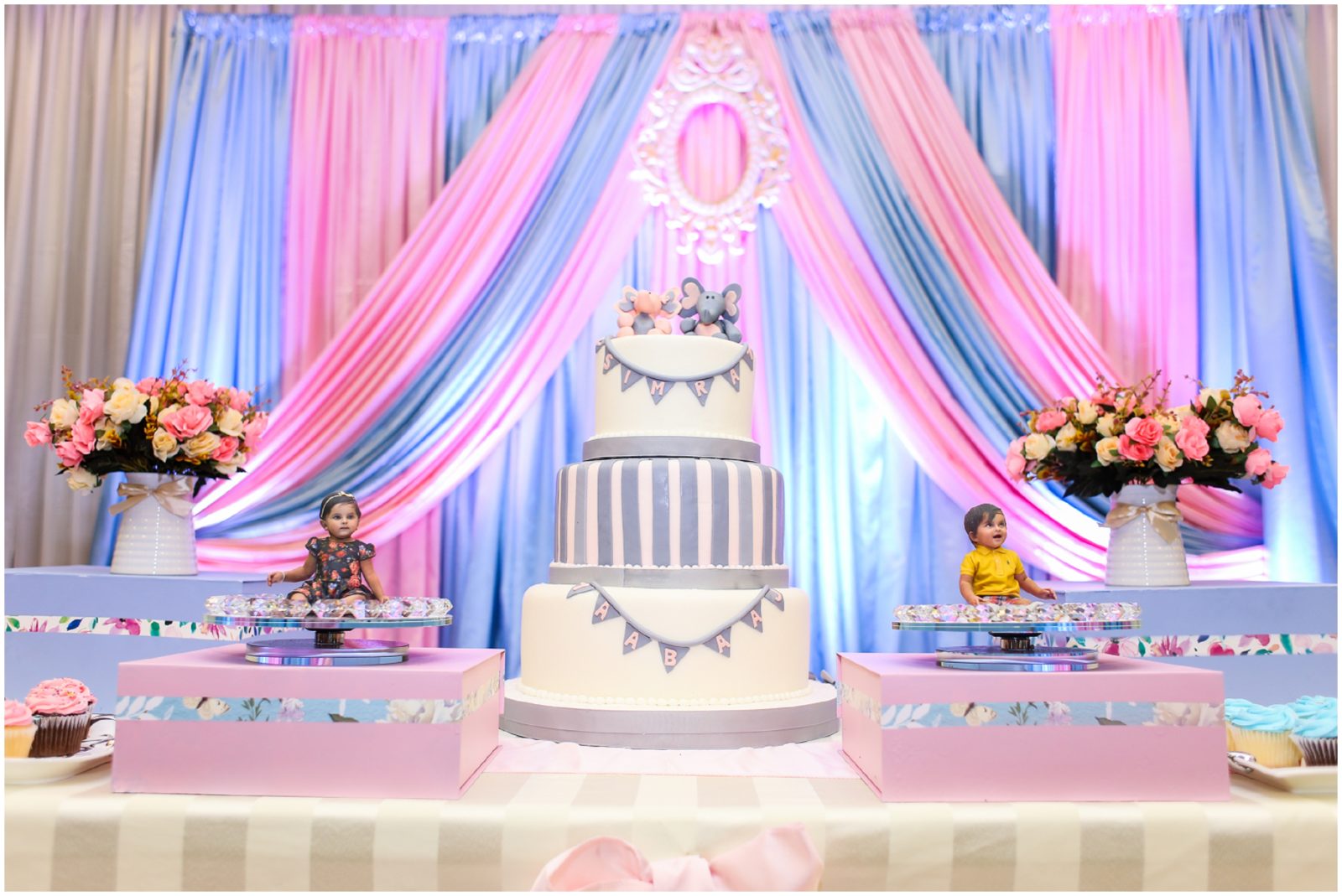 Indian Sikh Punjabi Hindu Muslim Wedding - Kansas City Wedding Photographer - Overland Park Kansas Missouri - Olathe Ball Conference Center - Birthday Party Decorations
