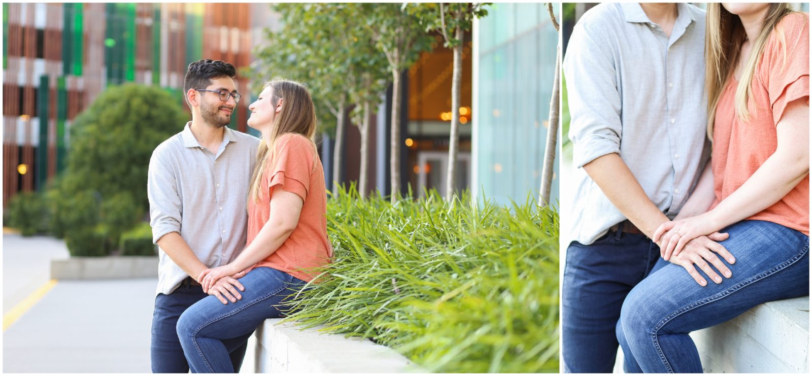 Kansas City Overland Park Leawood A Loft Engagement Portraits - Wedding Photographer - KC Engagement Photography