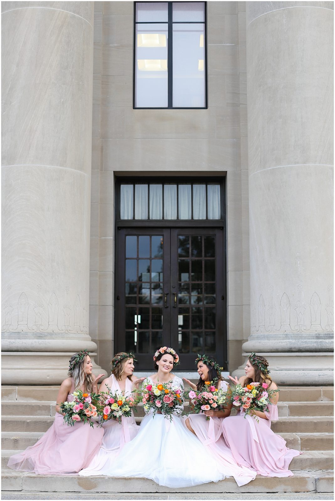 happy bride - pretty make up - hello lovely kc - altar bridal - solstice floral studio - mariam saifan photography