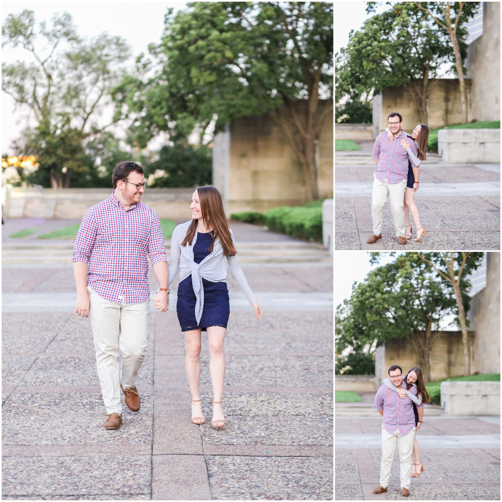 Liberty Memorial Engagement Portraits in Kansas City - Portrait - Wedding Photographer Kansas City Missouri KC