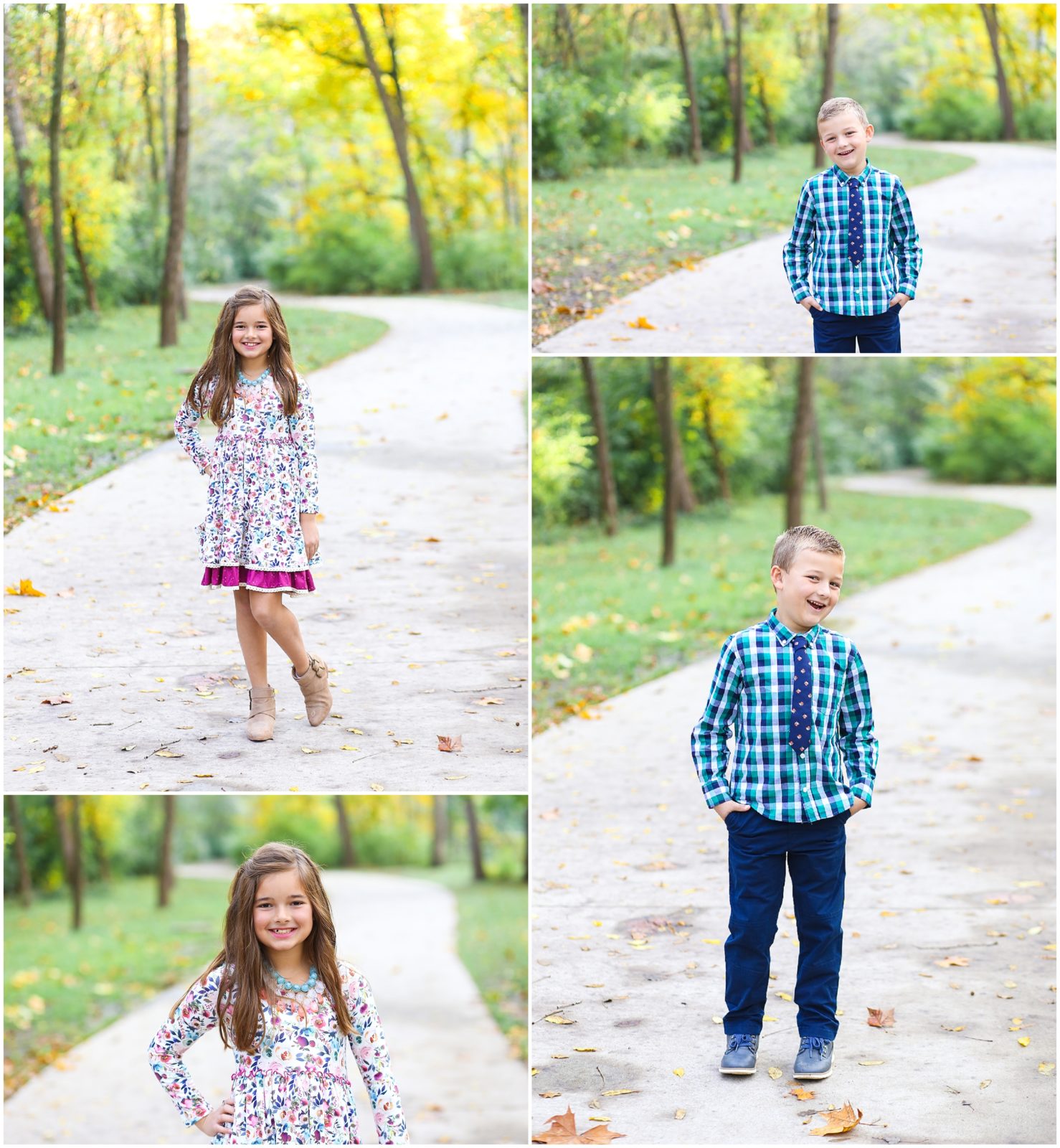 Fall Family Portraits Outdoor - Kansas City Leawood Overland Park - Family Portrait Photographer Mariam Saifan