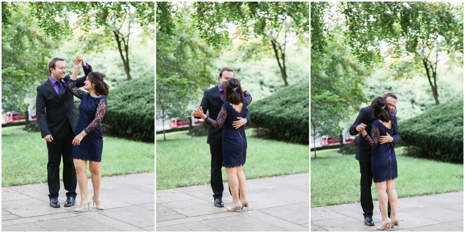 Engagement Portrait Photographer at Nelson atkins Museum - Kansas City engagement and wedding photographer - KC Wedding Photos Nelson Atkins - Mariam Saifan Photography
