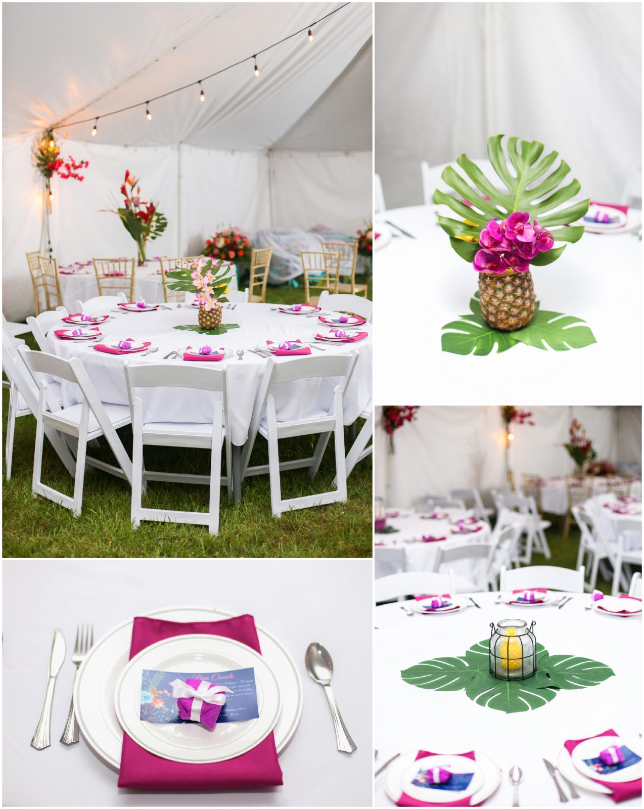 Tropical Wedding Details - Mariam Saifan Photography - Kansas City Overland Park Portrait and Wedding Photographer
