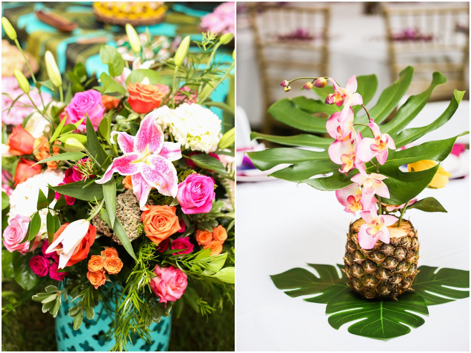 Tropical Wedding Details - Mariam Saifan Photography - Kansas City Overland Park Portrait and Wedding Photographer