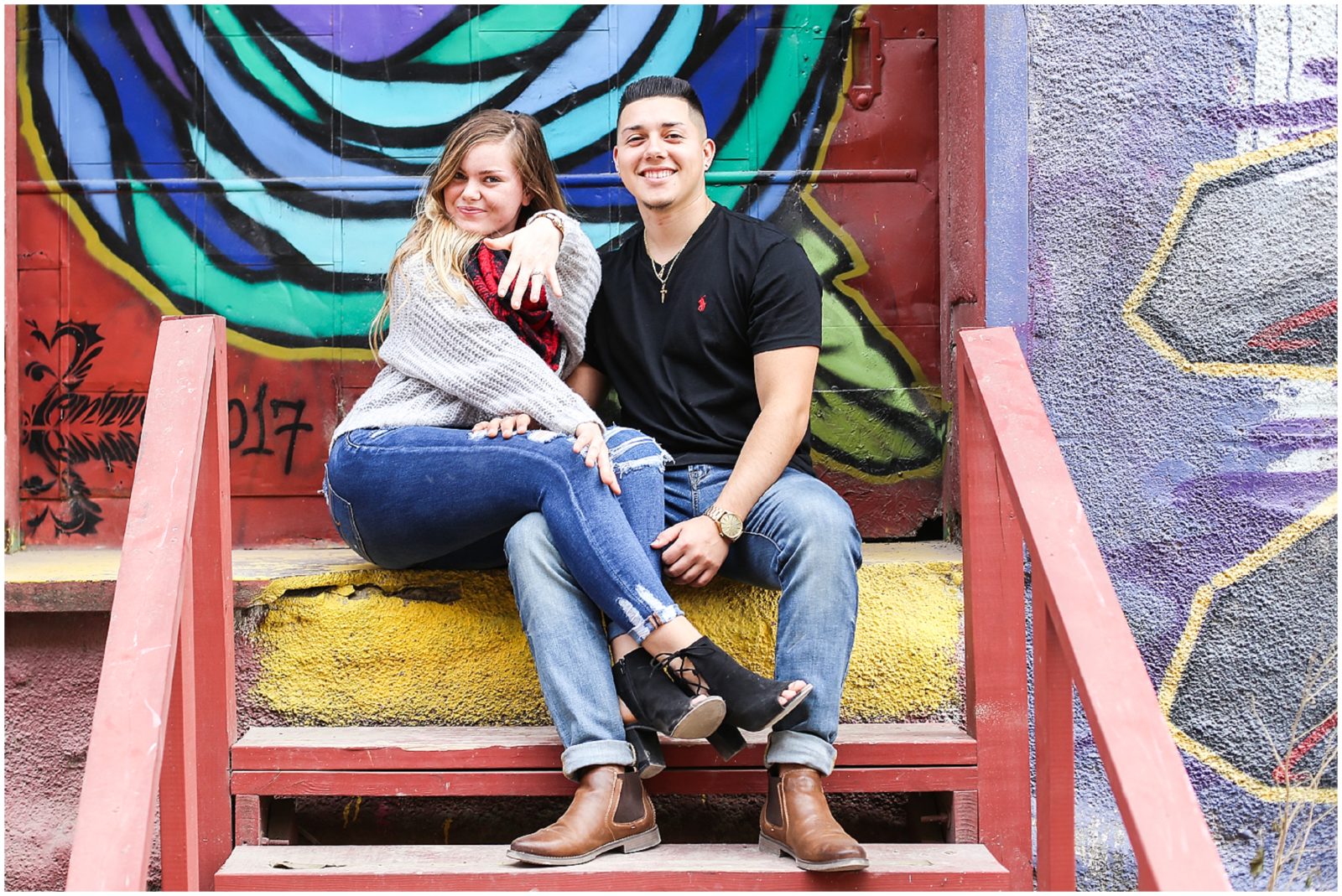 ENGAGEMENT PORTRAITS KC WEST BOTTOMS