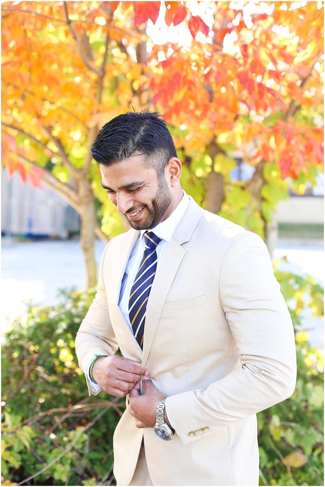 pakistani groom portraits - Indian Pakistani Wedding in Kansas City - Olathe Community Center - Indian Wedding Reception by Kiran Decor- Photography by Mariam - KC Wedding Photographer
