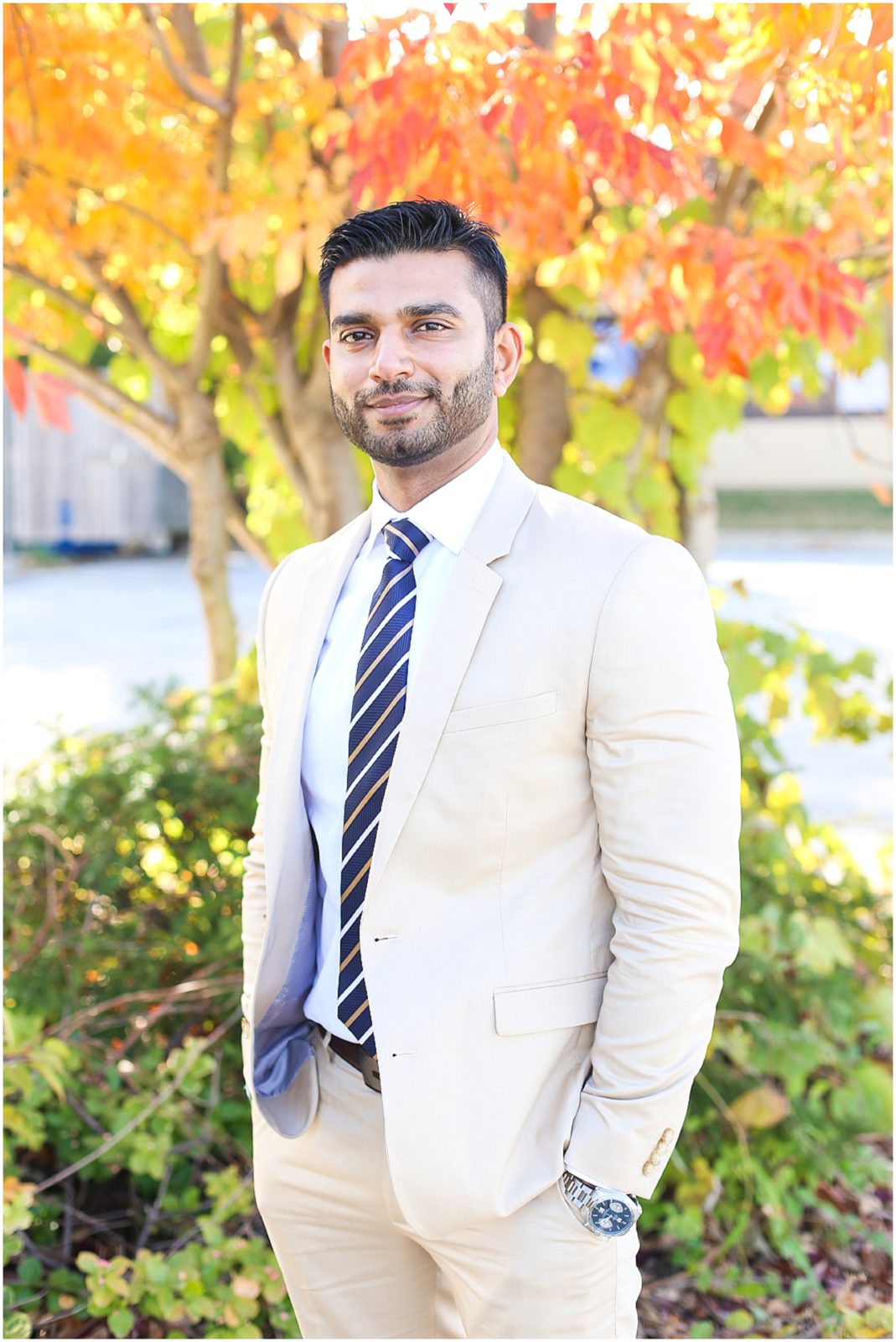 groom portraits - Indian Pakistani Wedding in Kansas City - Olathe Community Center - Indian Wedding Reception by Kiran Decor- Photography by Mariam - KC Wedding Photographer
