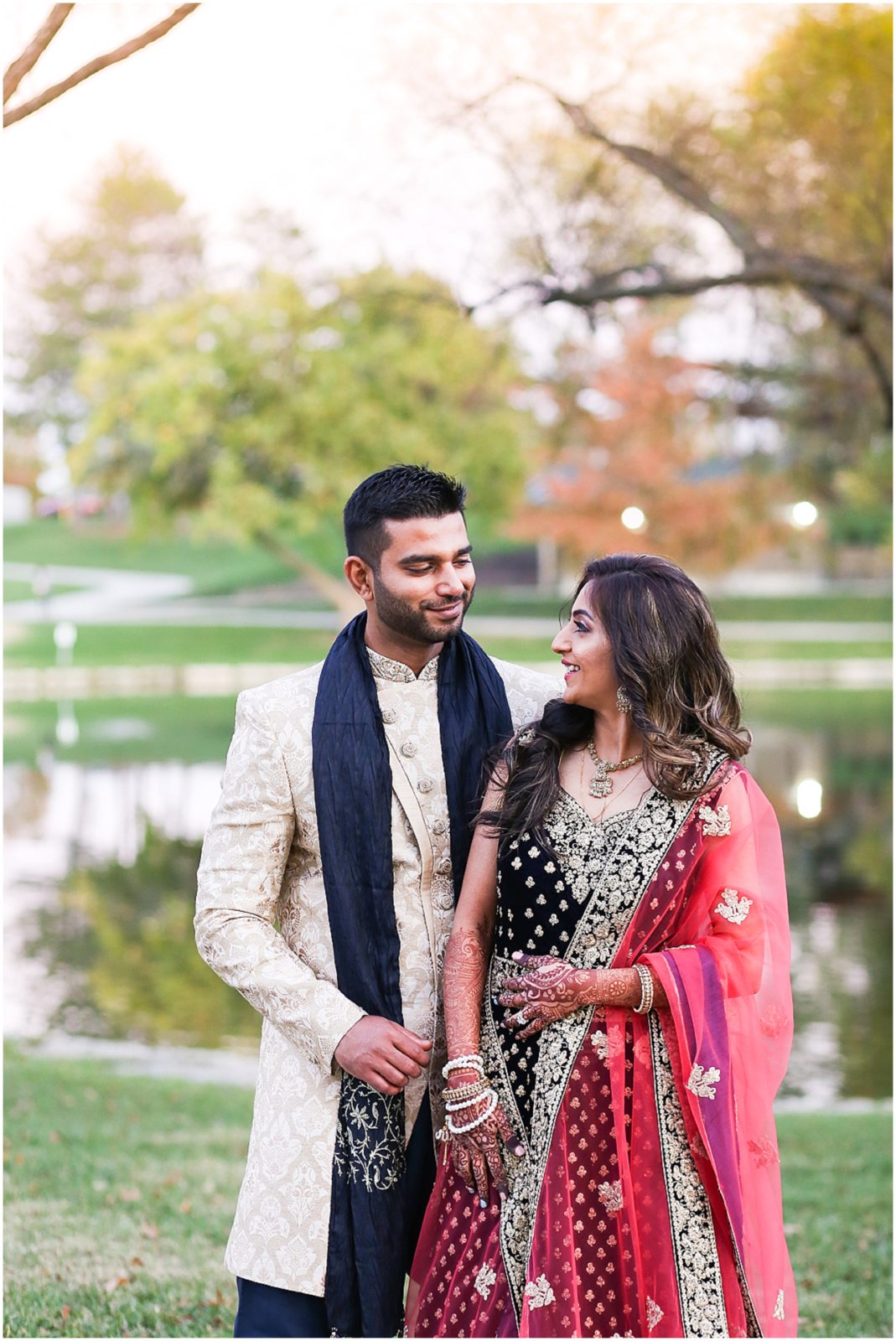 bride love groom - Indian Pakistani Wedding in Kansas City - Olathe Community Center - Indian Wedding Reception by Kiran Decor- Photography by Mariam - KC Wedding Photographer