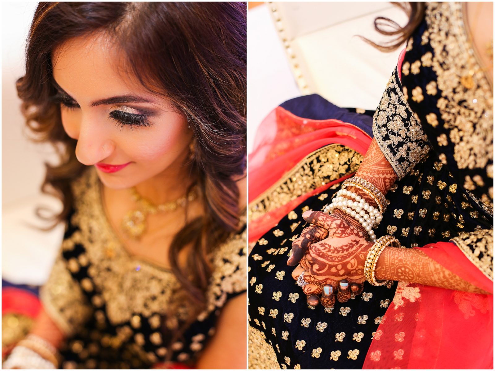 bridal henna - lashes - Indian Pakistani Wedding in Kansas City - Olathe Community Center - Indian Wedding Reception by Kiran Decor- Photography by Mariam - KC Wedding Photographer