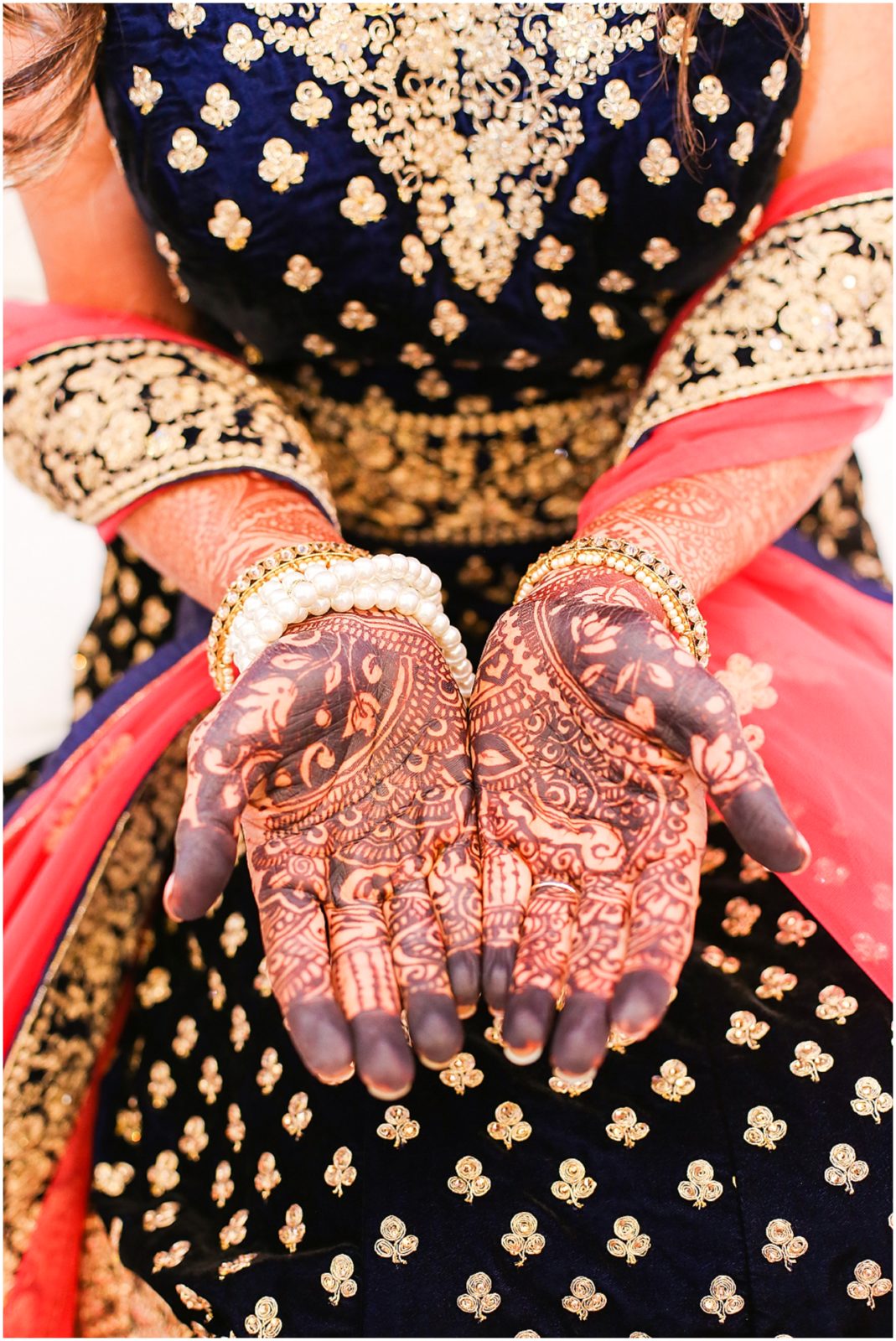 hands - henna on hands - Indian Pakistani Wedding in Kansas City - Olathe Community Center - Indian Wedding Reception by Kiran Decor- Photography by Mariam - KC Wedding Photographer