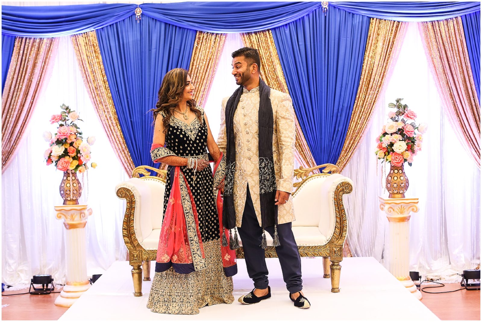 wedding inspiration - Indian Pakistani Wedding in Kansas City - Olathe Community Center - Indian Wedding Reception by Kiran Decor- Photography by Mariam - KC Wedding Photographer