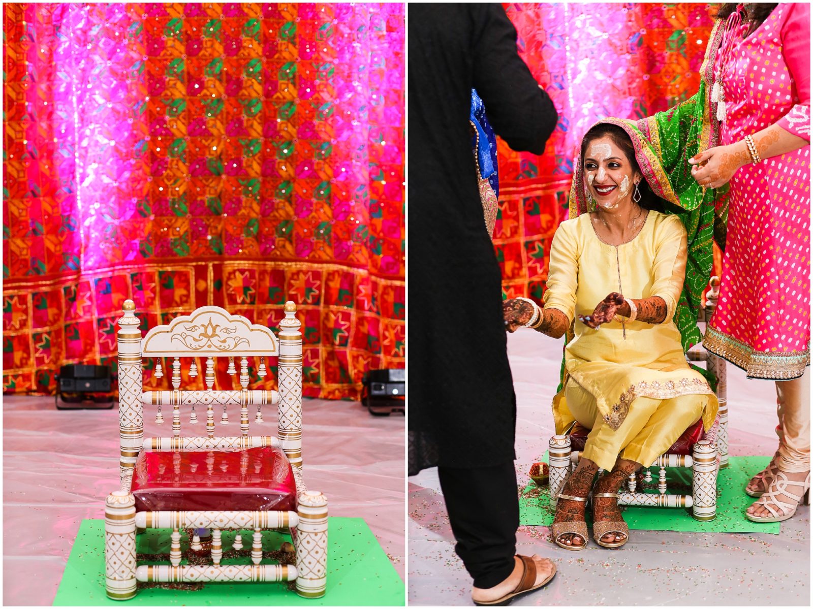 indian wedding decor - Indian Pakistani Wedding Hennah Party in Olathe Eagles Landing - Kansas City Indian Wedding Photographer
