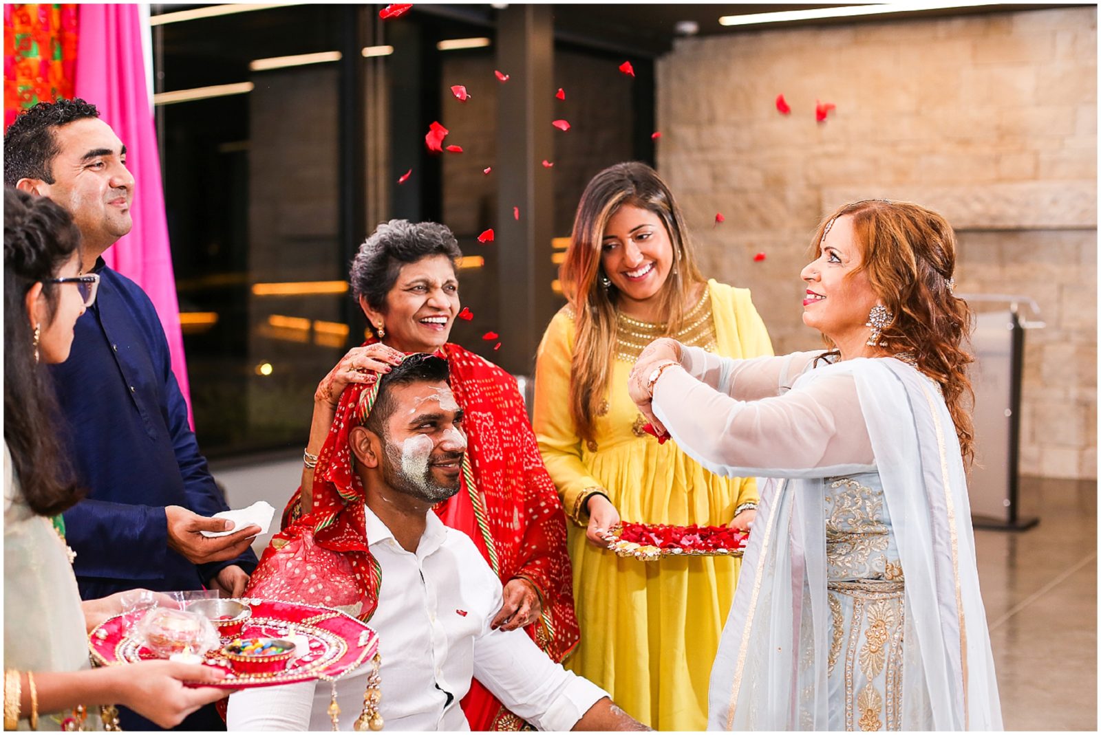 indian wedding groom pithi haldi Indian Pakistani Wedding Hennah Party in Olathe Eagles Landing - Kansas City Indian Wedding Photographer
