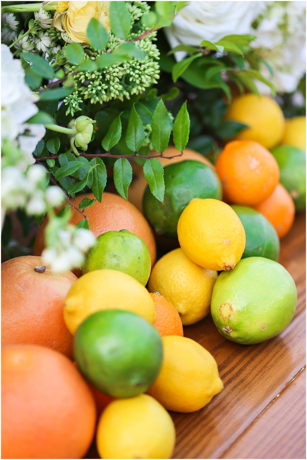 CITRUS WEDDING DECORATIONS - WEDDING DECOR - MARIAM SAIFAN PHOTOGRAPHY - KANSAS CITY AND DESTINATION WEDDING PHOTOGRAPHER