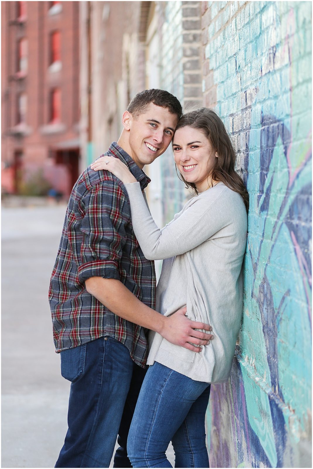 engagement session - Avery and Jack Engagement Session - Kansas City West Bottoms Engagement Portraits - KC Wedding Photographer - Olathe Lenexa Leawood Kansas Wedding Photography and Video  - Mariam Saifan Photography 