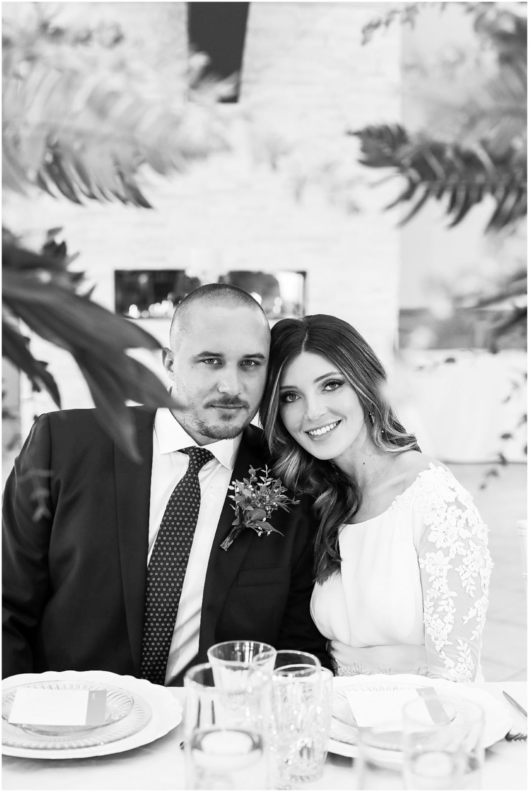 BEAUTIFUL BRIDE AND GROOM - LONG CULRY HAIR 