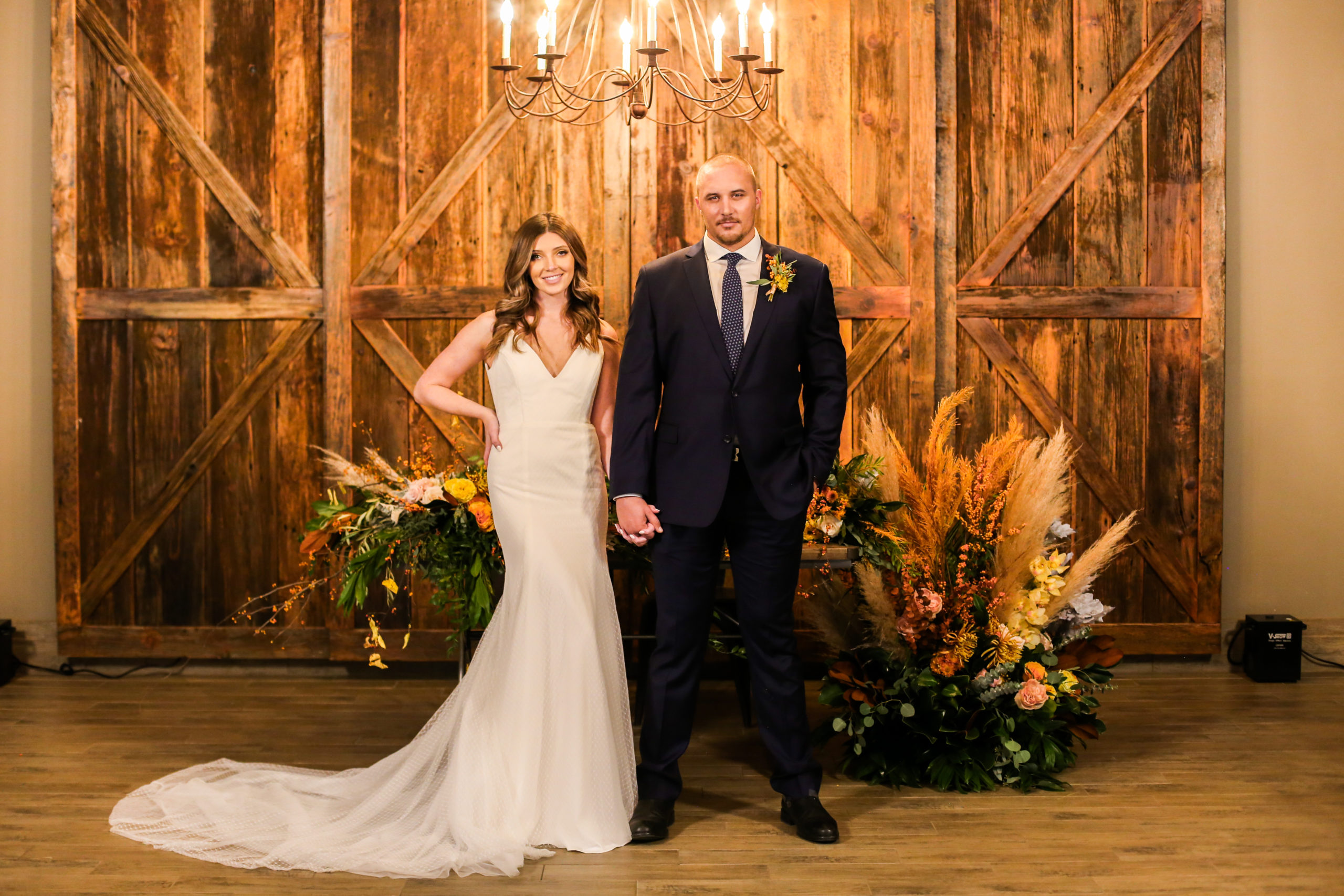 1890 barn wedding venue in kansas - a rustic warm tone wedding