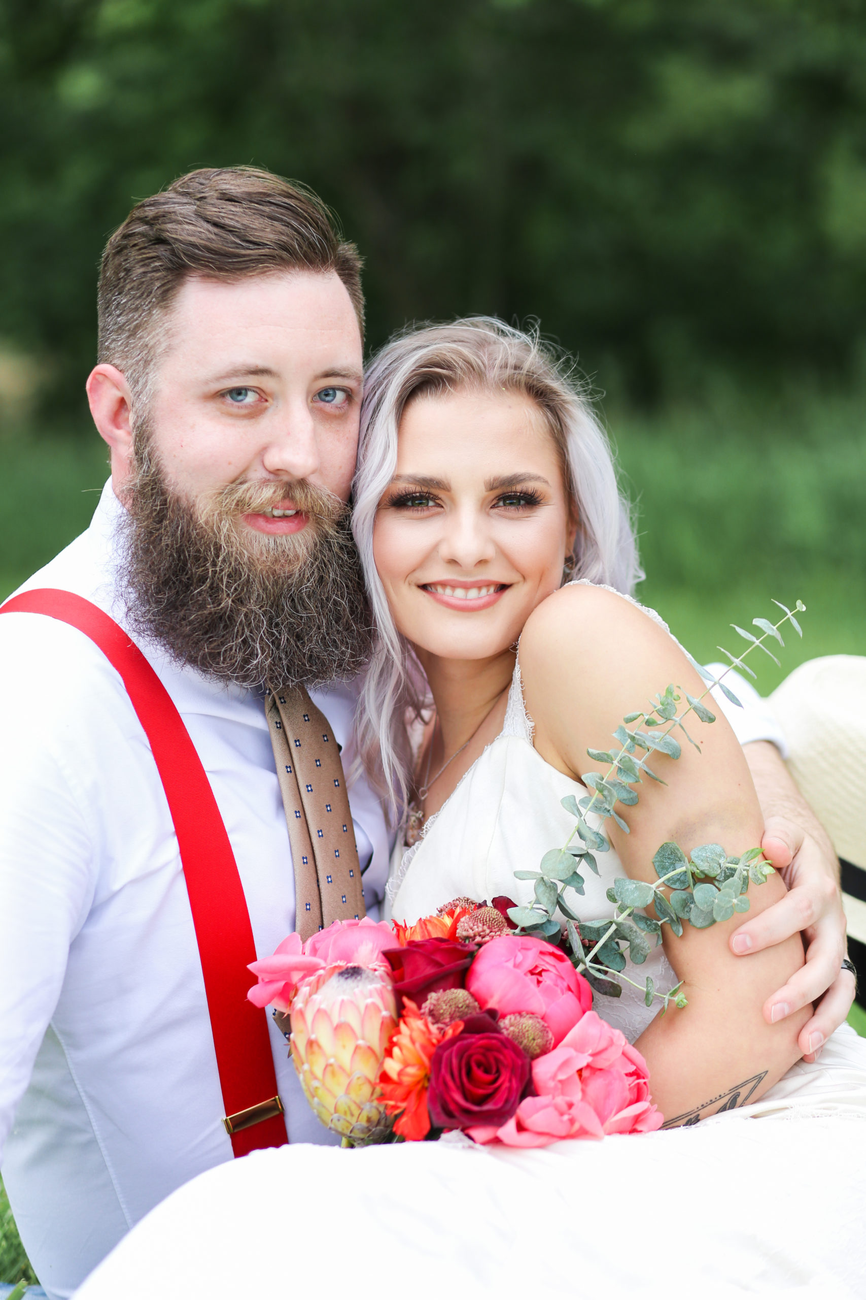 legacy lakes wedding engagement couple