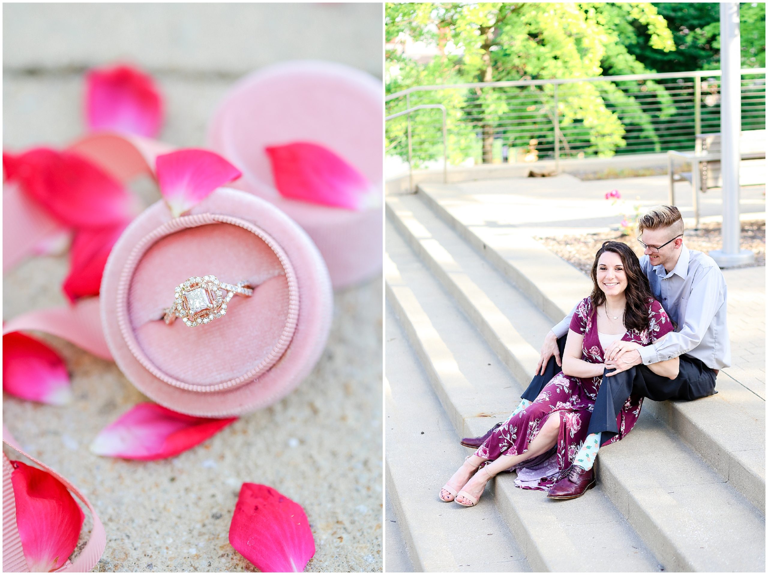 beautiful wedding ring in a box kansas city wedding ring engagement ring