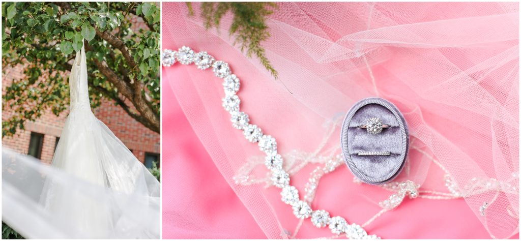 hawthorne house wedding - david's bridal wedding gown