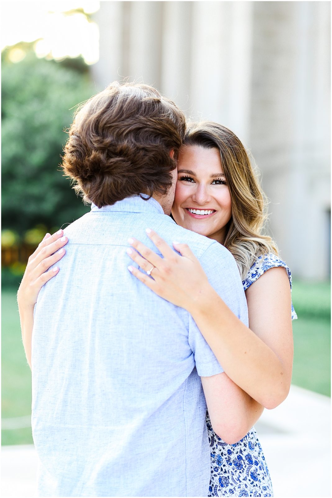 beautiful engagement photo ideas - Kansas City STL Overland Park Leawood Wedding and Portrait Photographer | Mariam Saifan Photography | Luxury Weddings | Beautiful Engagement Portraits | Nelson Atkins Museum