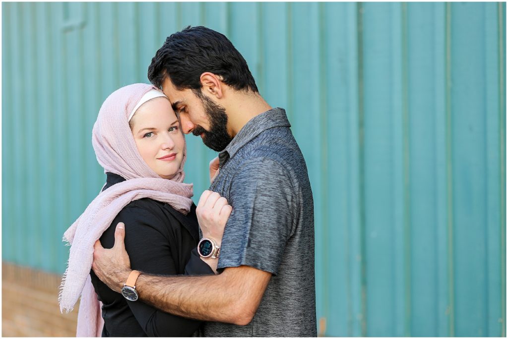 muslim engagement session in kansas city - crossroads engagement anniversary session - crossroads kansas city portrait and wedding photographer 