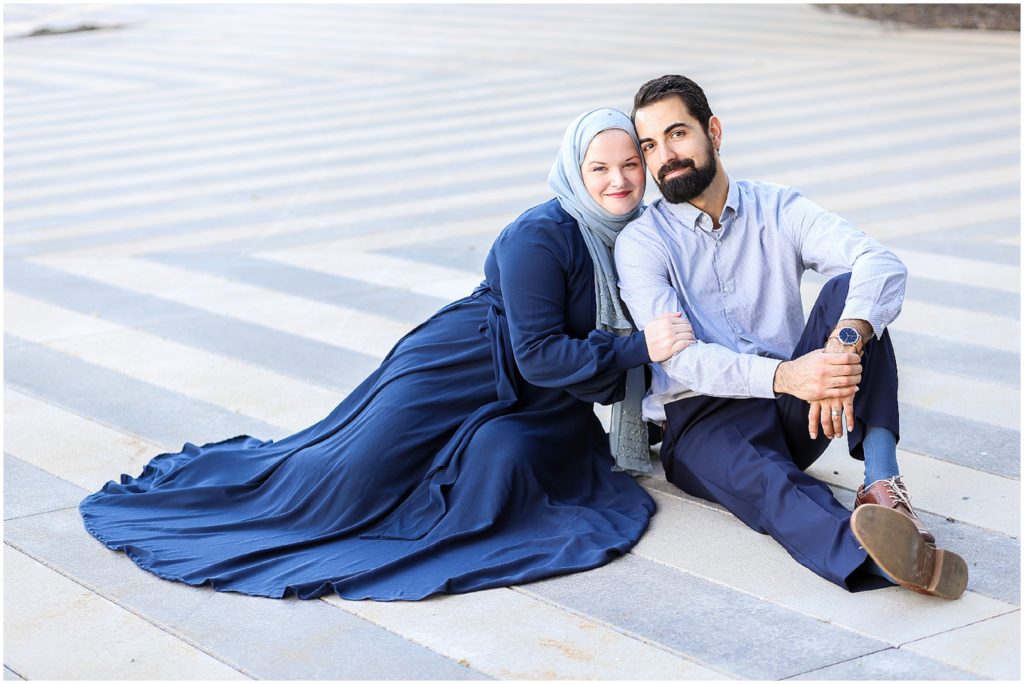 Kauffman Center of Performing Arts Anniversary Session | Kansas City Crossroads Portraits and Engagement Session | Best Kansas City Portrait and Wedding Photographer | Wedding Photography by Mariam Saifan Photography | Wedding and Engagement Photo Locations in the Kansas City Area