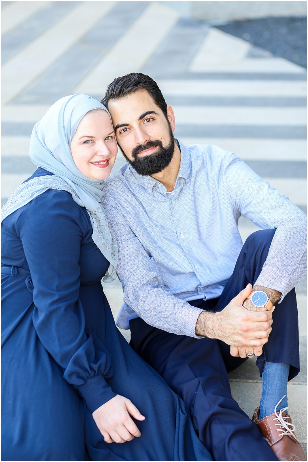 Kauffman Center of Performing Arts Anniversary Session | Kansas City Crossroads Portraits and Engagement Session | Best Kansas City Portrait and Wedding Photographer | Wedding Photography by Mariam Saifan Photography | Wedding and Engagement Photo Locations in the Kansas City Area